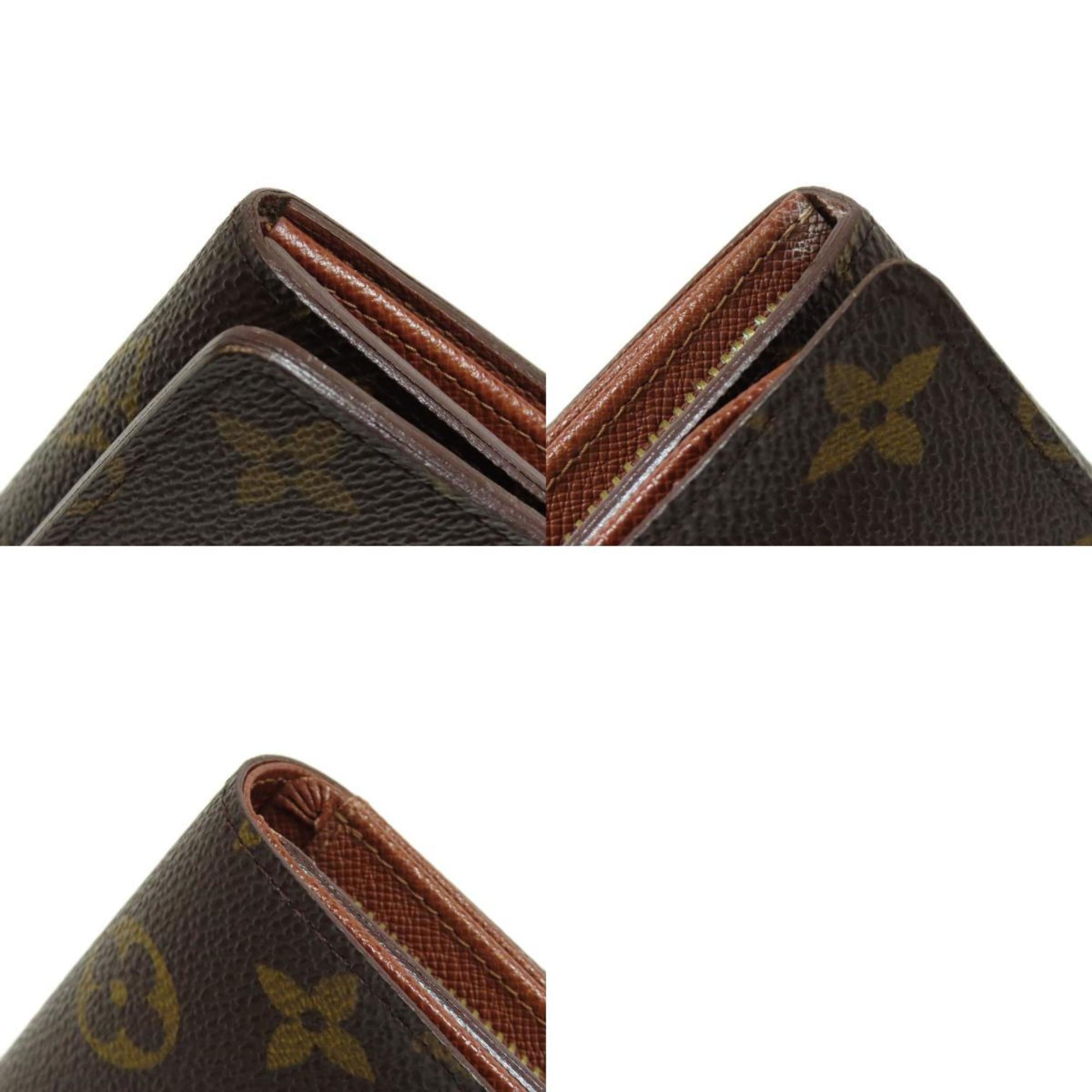 Louis Vuitton Brown Monogram Monogram Wallet (Bi-Fold) (Pre-Owned)