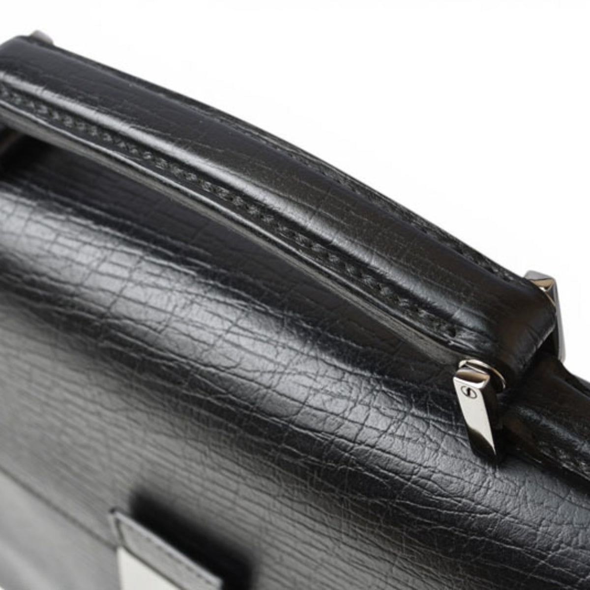 Gucci Black Leather Briefcase (Pre-Owned)