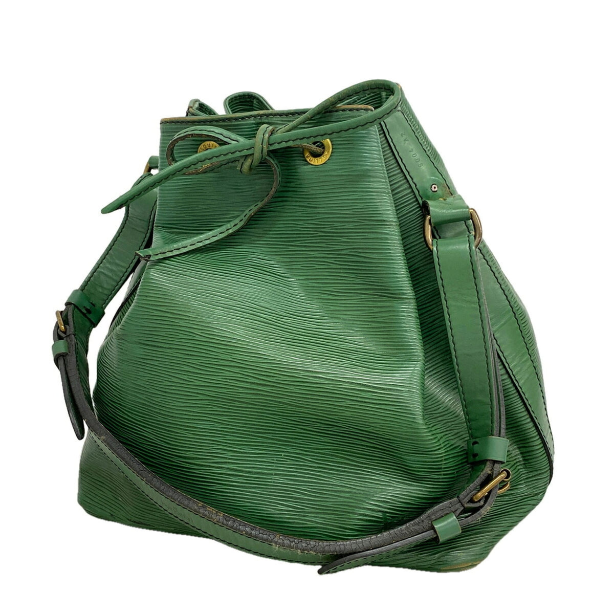 Louis Vuitton Borneo Green Shoulder Bag (Pre-Owned)