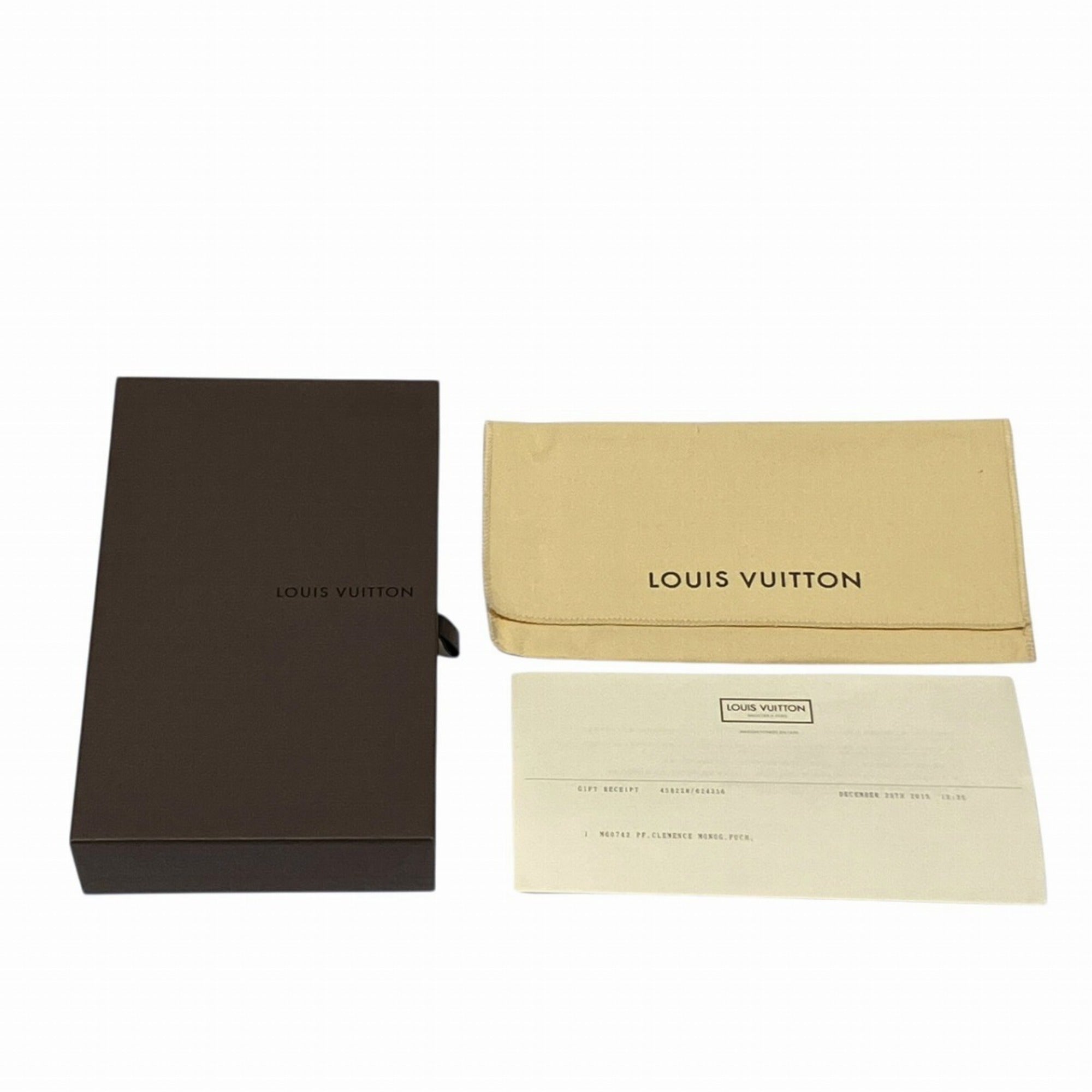 Louis Vuitton Monogram Fuchsia Monogram Long Wallet (Bi-Fold) (Pre-Owned)