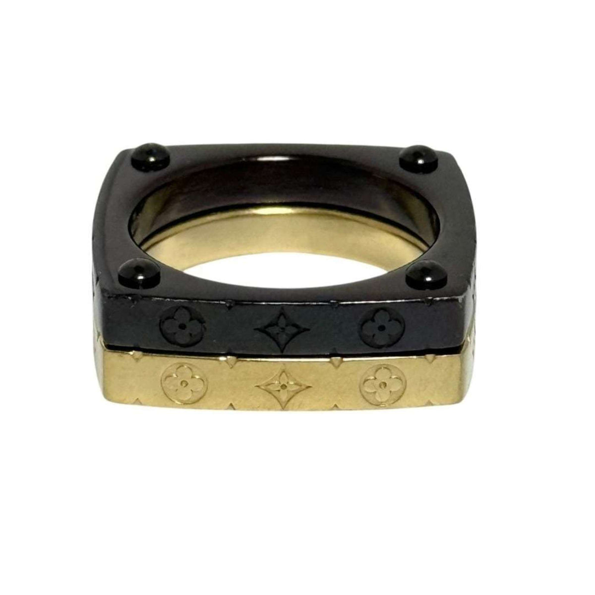 Louis Vuitton Metal Band Ring (Pre-Owned)