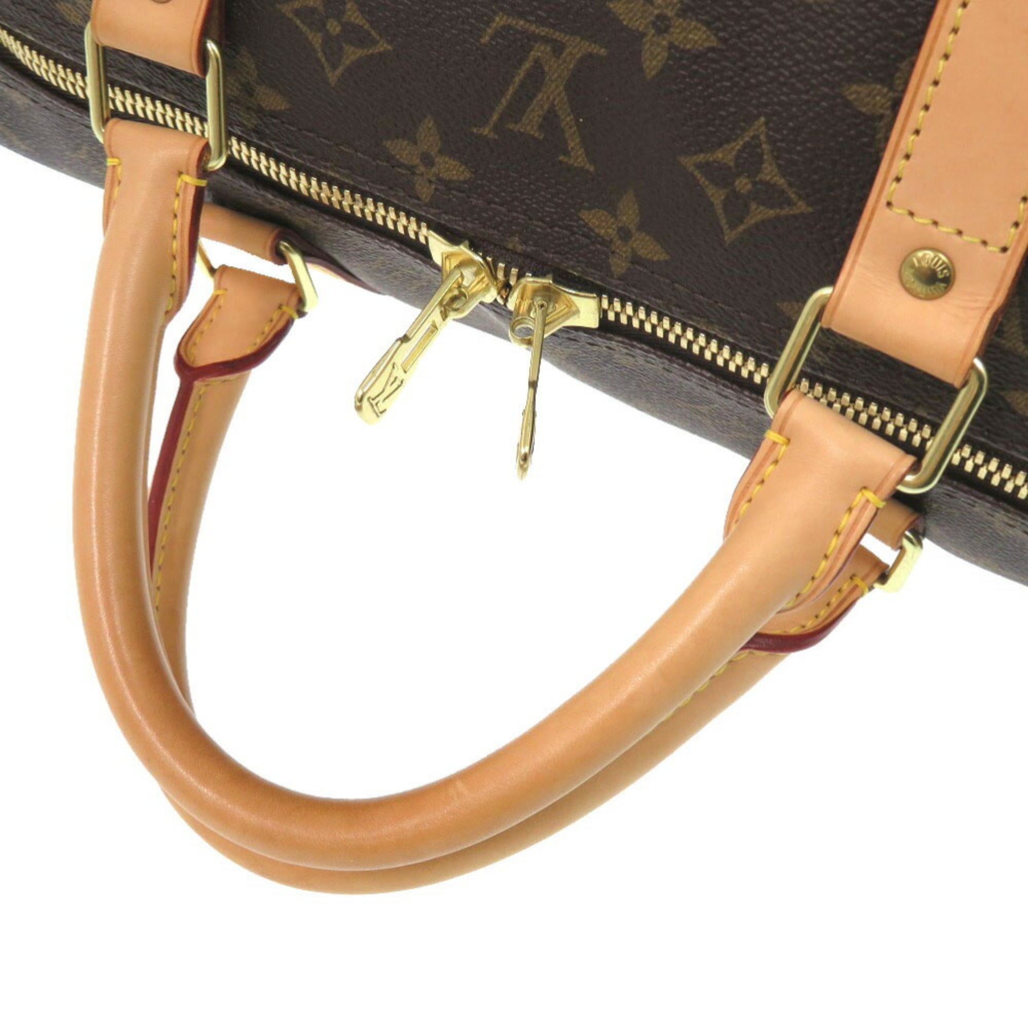 Louis Vuitton Brown Monogram Monogram Boston Bag (Pre-Owned)