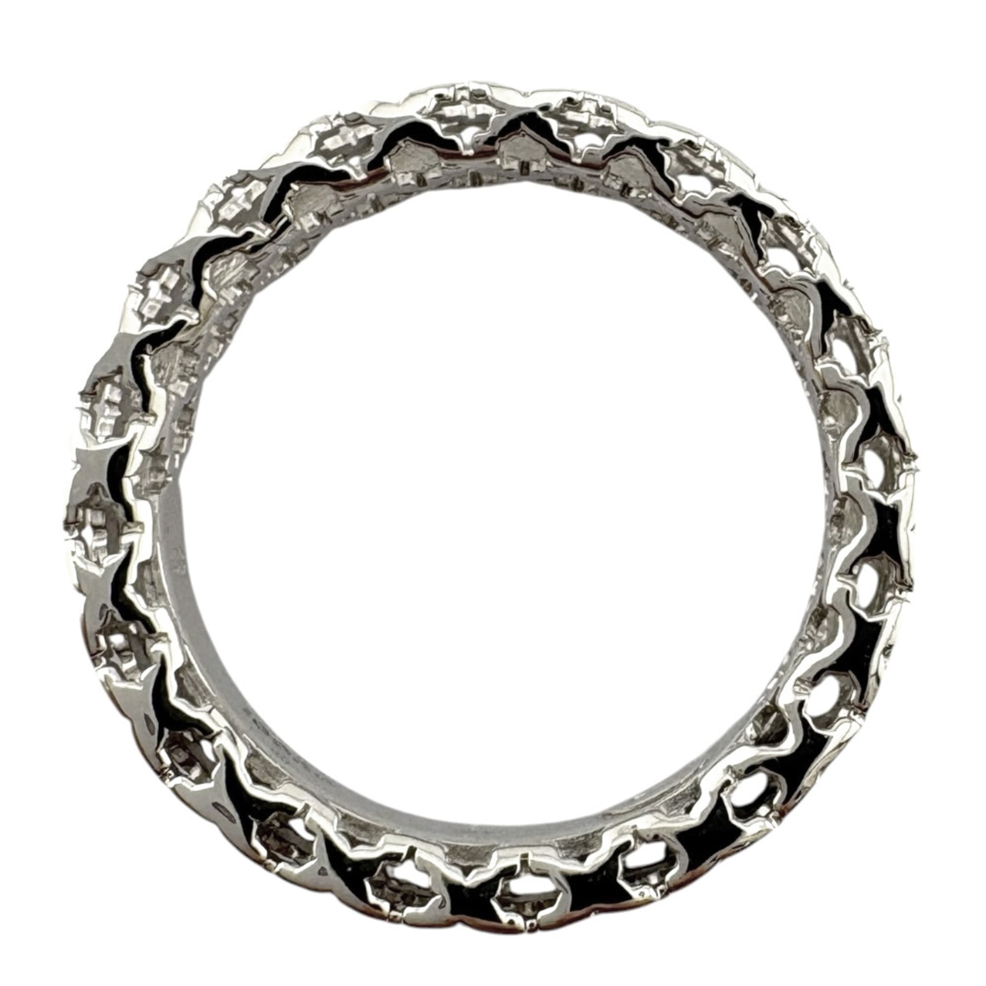 Gucci White Gold White Gold (18K) Band Ring (Pre-Owned)