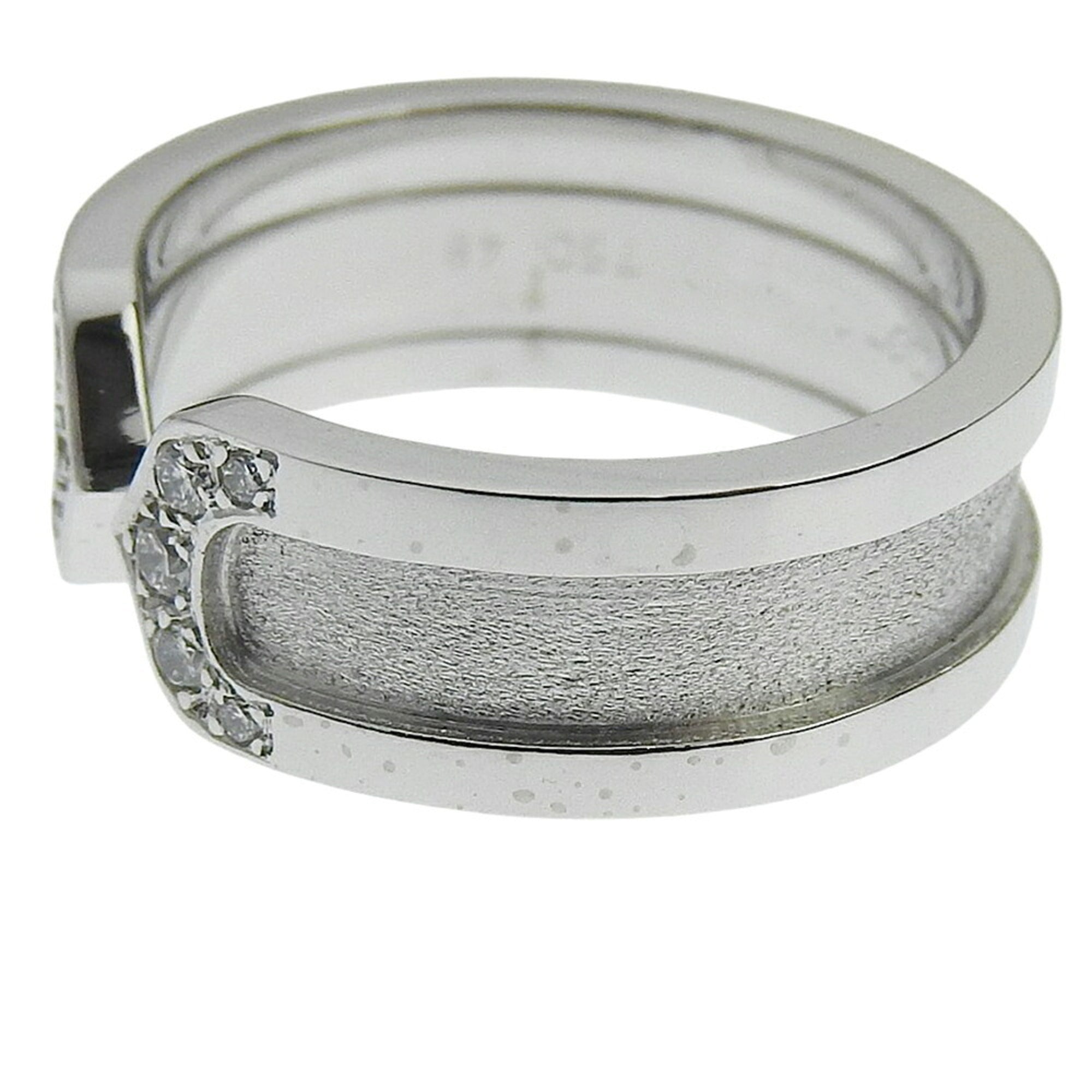 Cartier White Gold White Gold (18K) Band Ring (Pre-Owned)