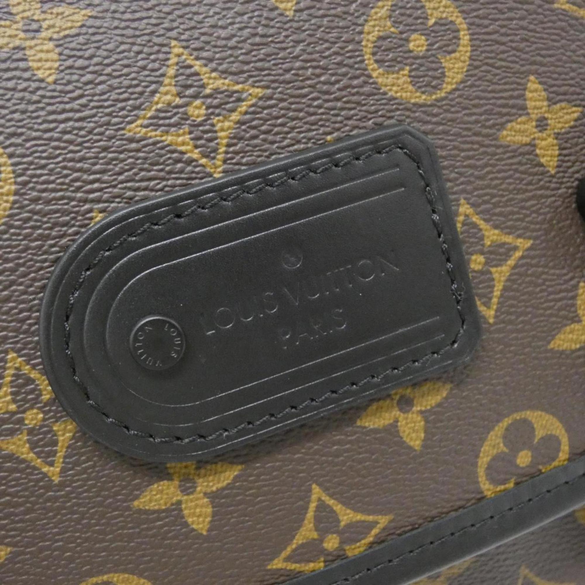 Louis Vuitton Monogram Macassar Marron Coated Canvas Shoulder Bag (Pre-Owned)