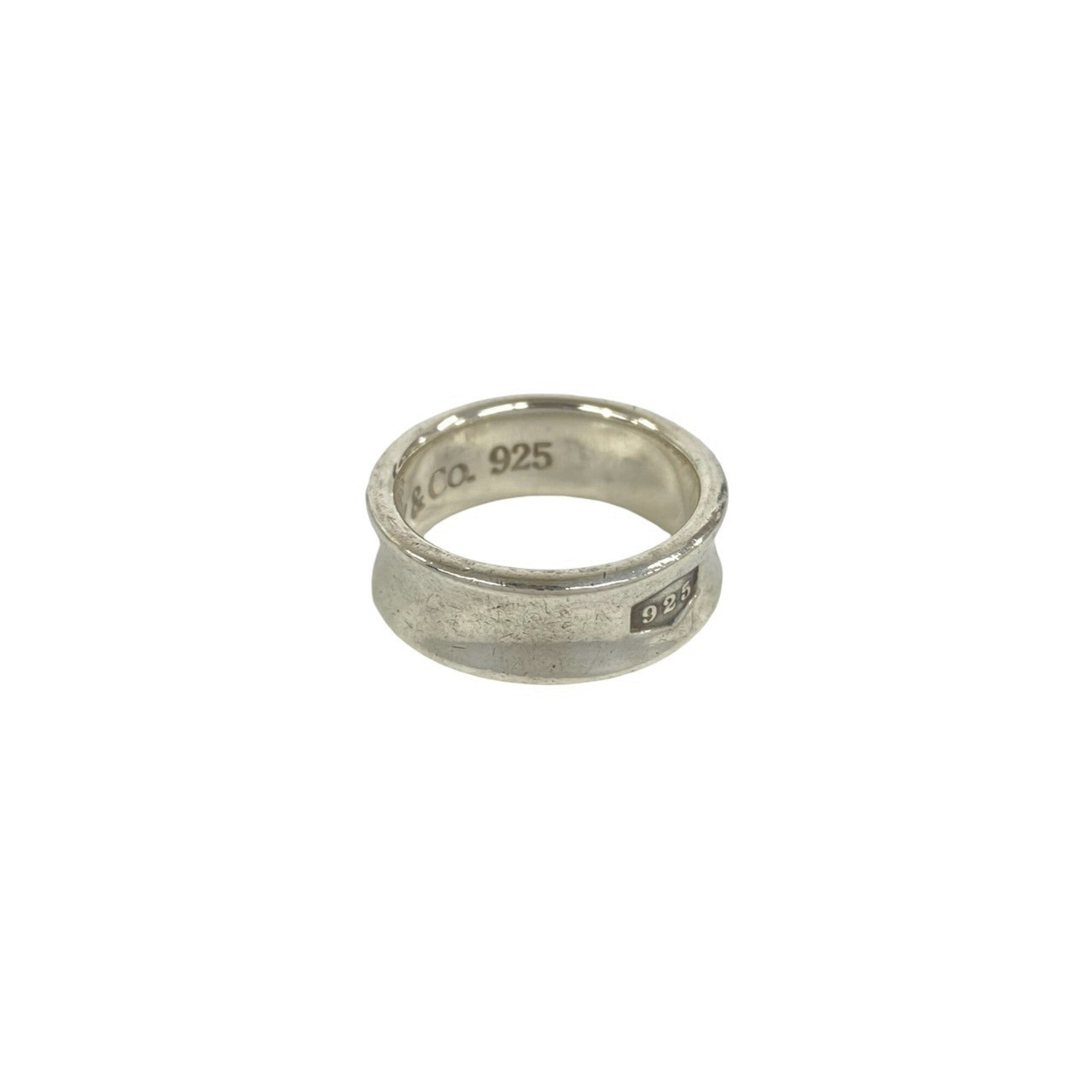 Tiffany Silver Silver 925 Band Ring (Pre-Owned)
