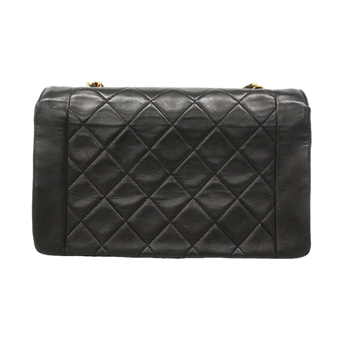 Chanel Black Leather Shoulder Bag (Pre-Owned)