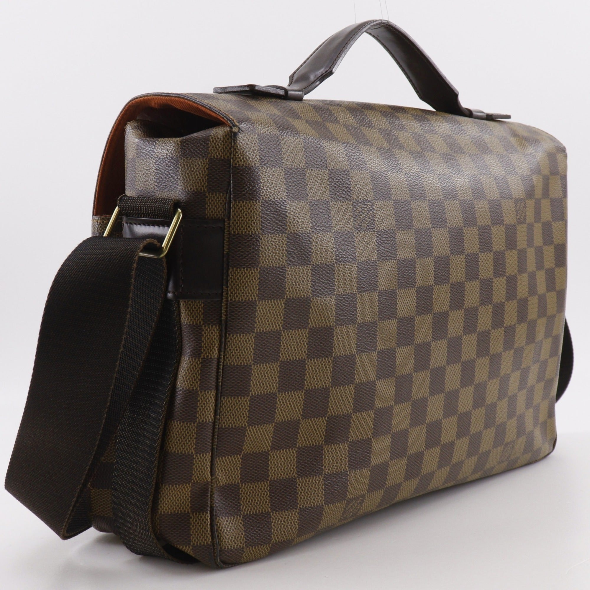 Louis Vuitton Brown Damier Canvas Shoulder Bag (Pre-Owned)