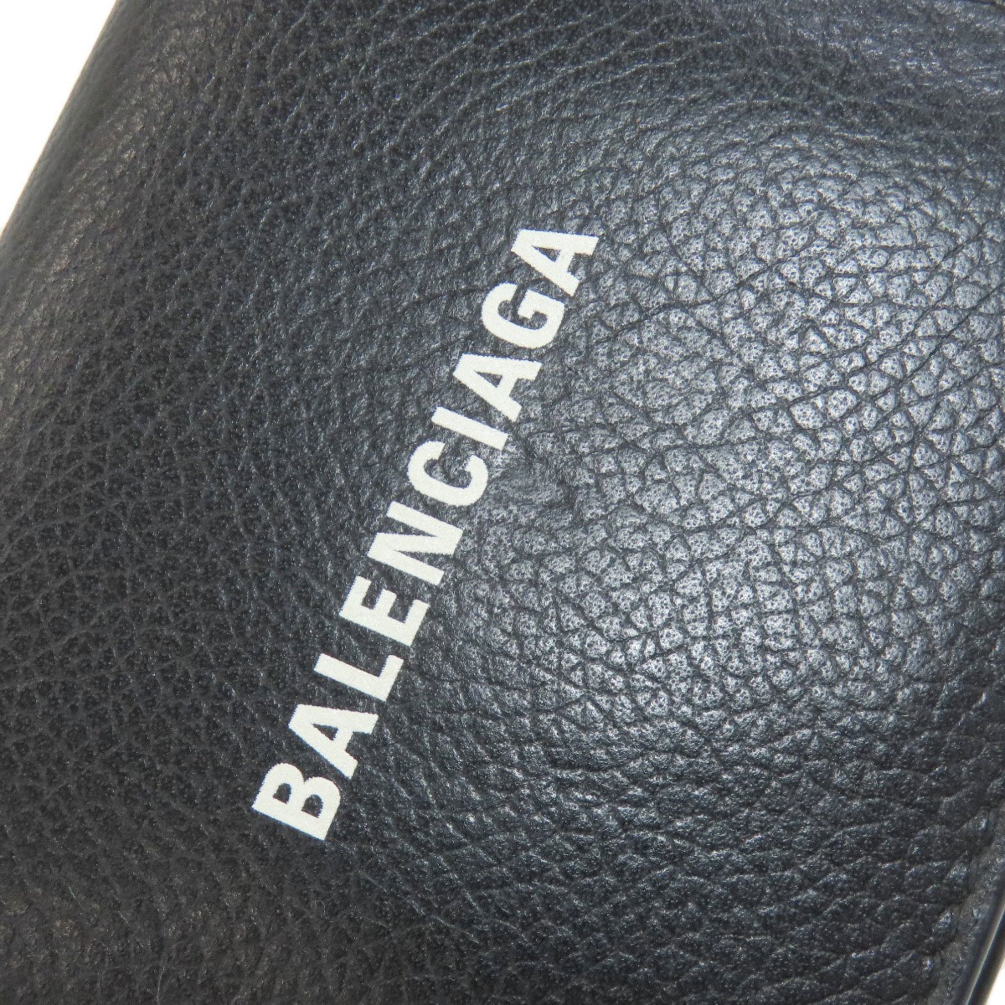 Balenciaga Black Leather Wallet (Bi-Fold) (Pre-Owned)