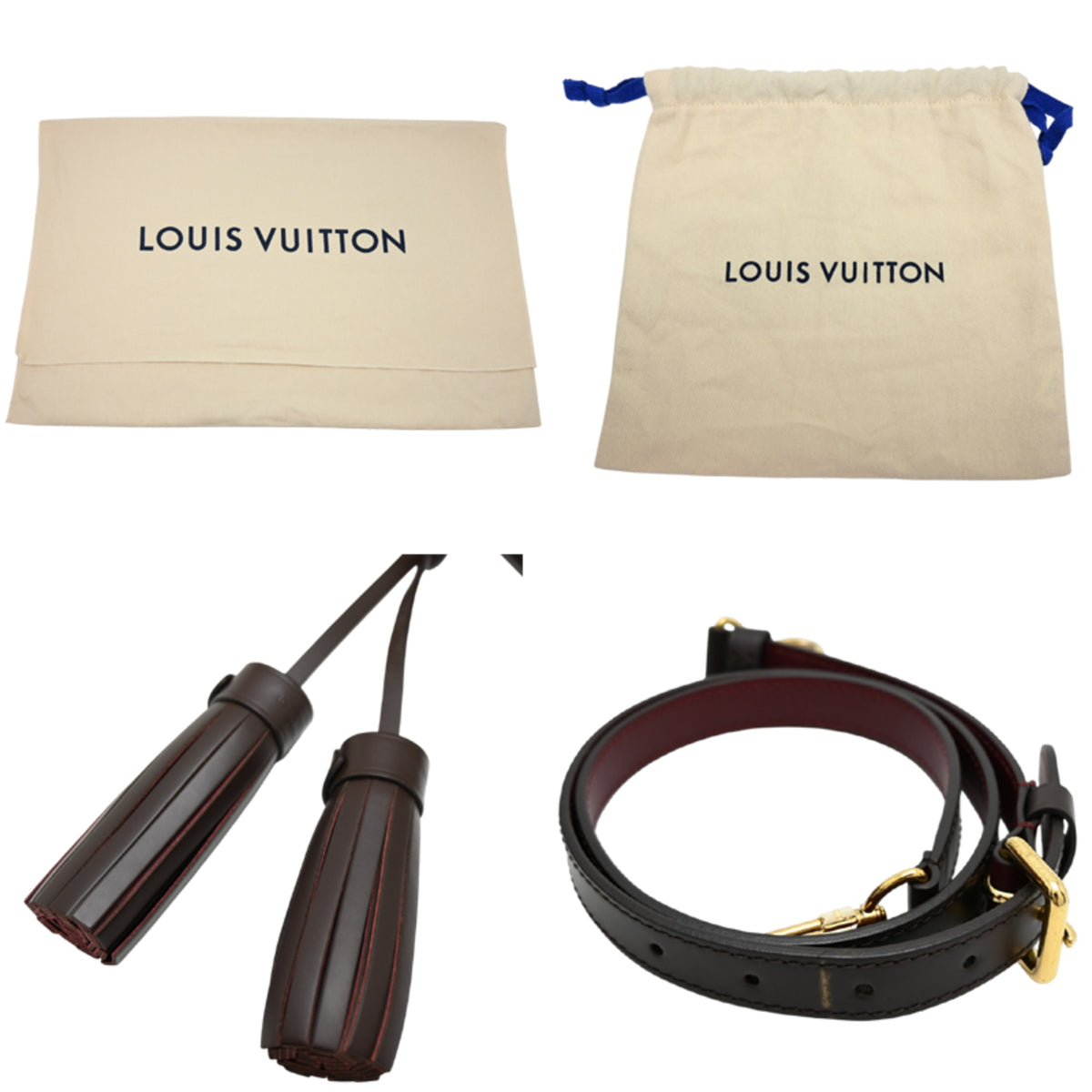 Louis Vuitton Brown Damier Canvas Handbag (Pre-Owned)