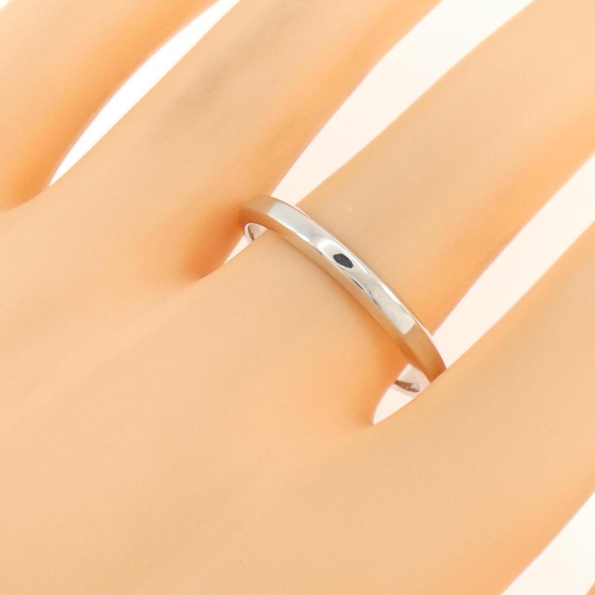Cartier Silver Platinum 950 Wedding Ring (Pre-Owned)