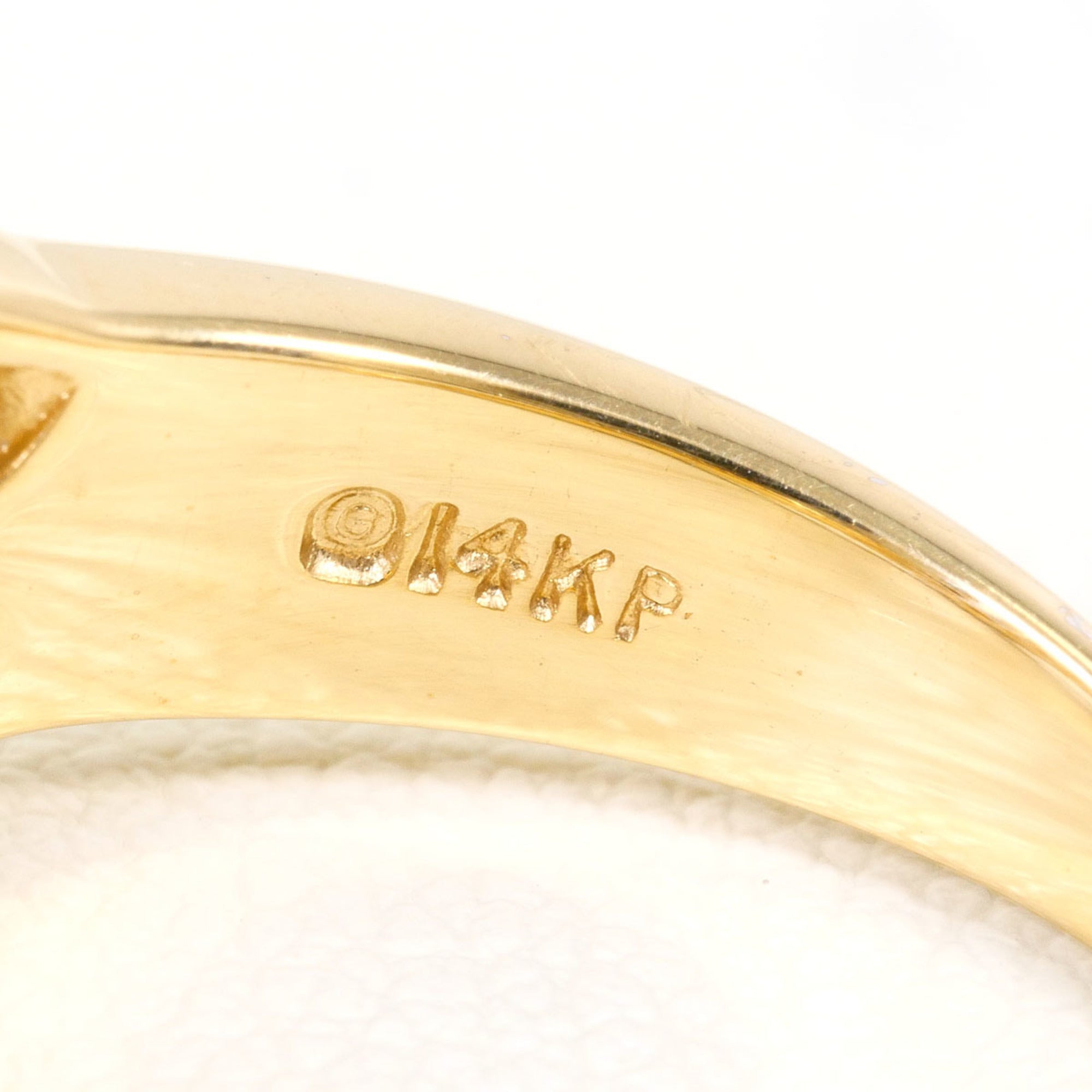 Unbranded White Gold Yellow Gold White Gold (14K) Yellow Gold (14K) Band Ring (Pre-Owned)