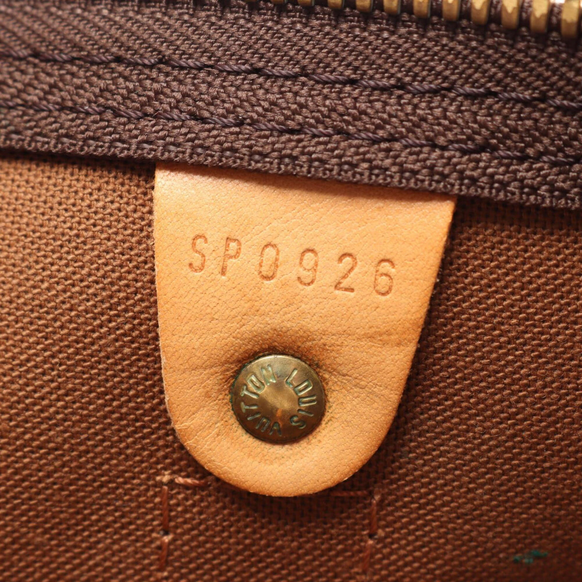 Louis Vuitton Brown Monogram Coated Canvas Leather Boston Bag Handbag (Pre-Owned)