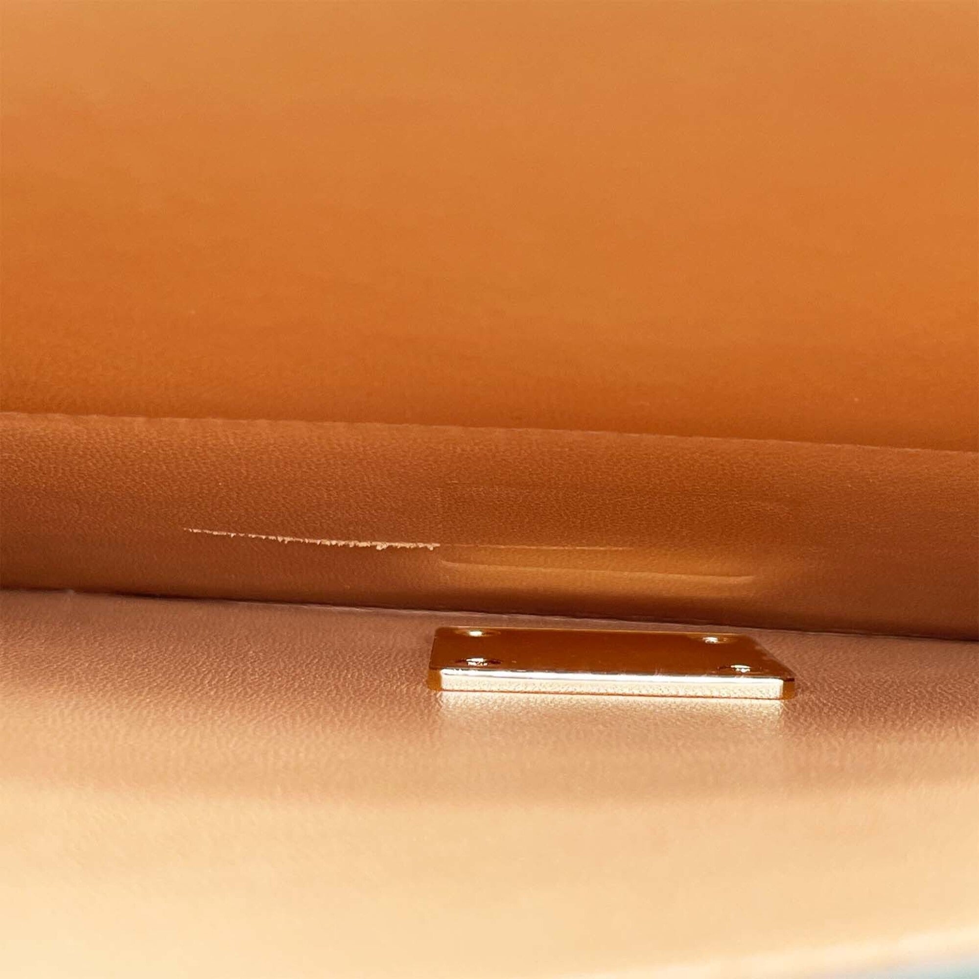 Loewe Gold Green Leather Shoulder Bag (Pre-Owned)