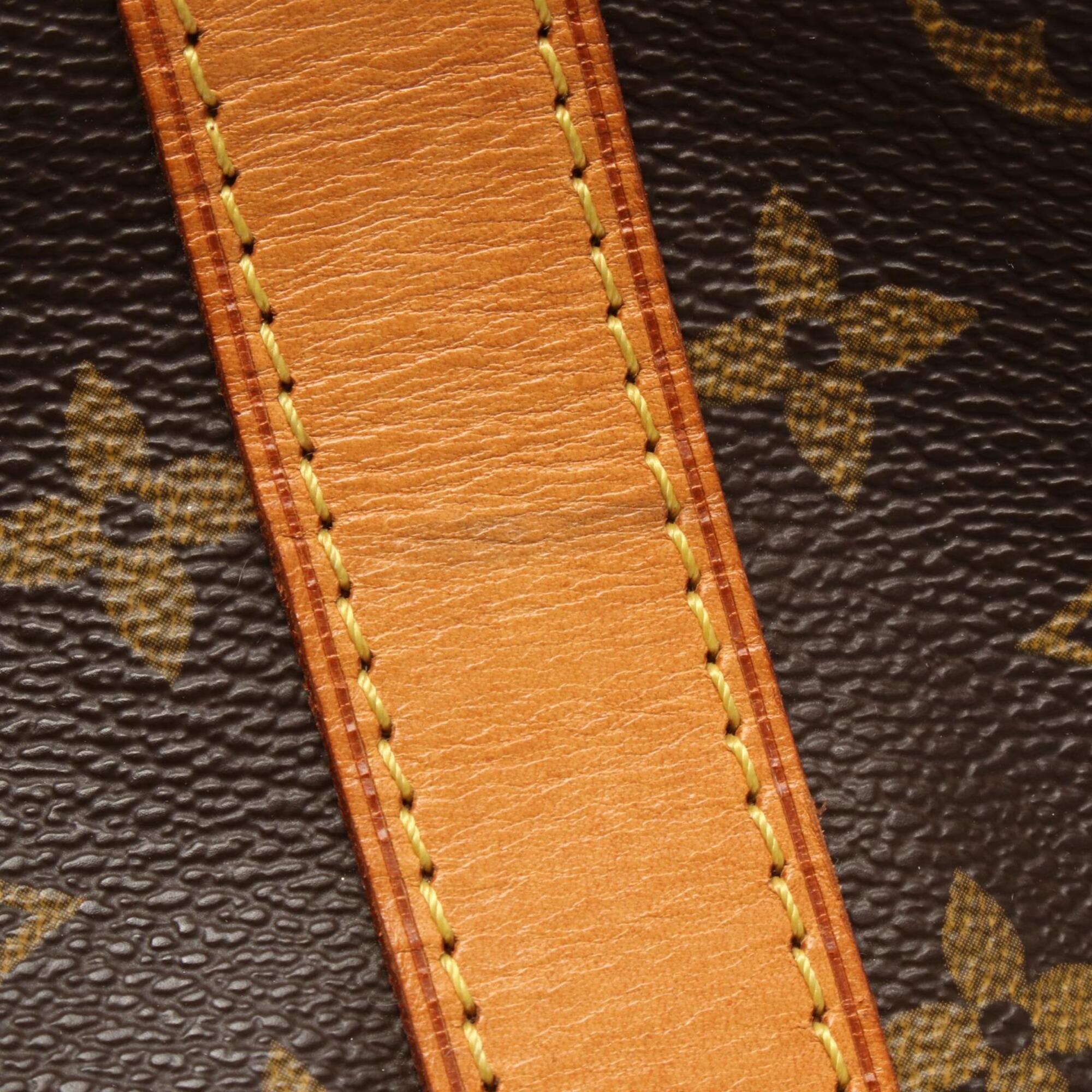 Louis Vuitton Brown Monogram Monogram Leather Boston Bag Handbag (Pre-Owned)