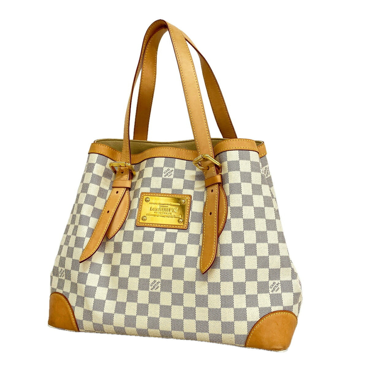 Louis Vuitton White Tote Bag (Pre-Owned)