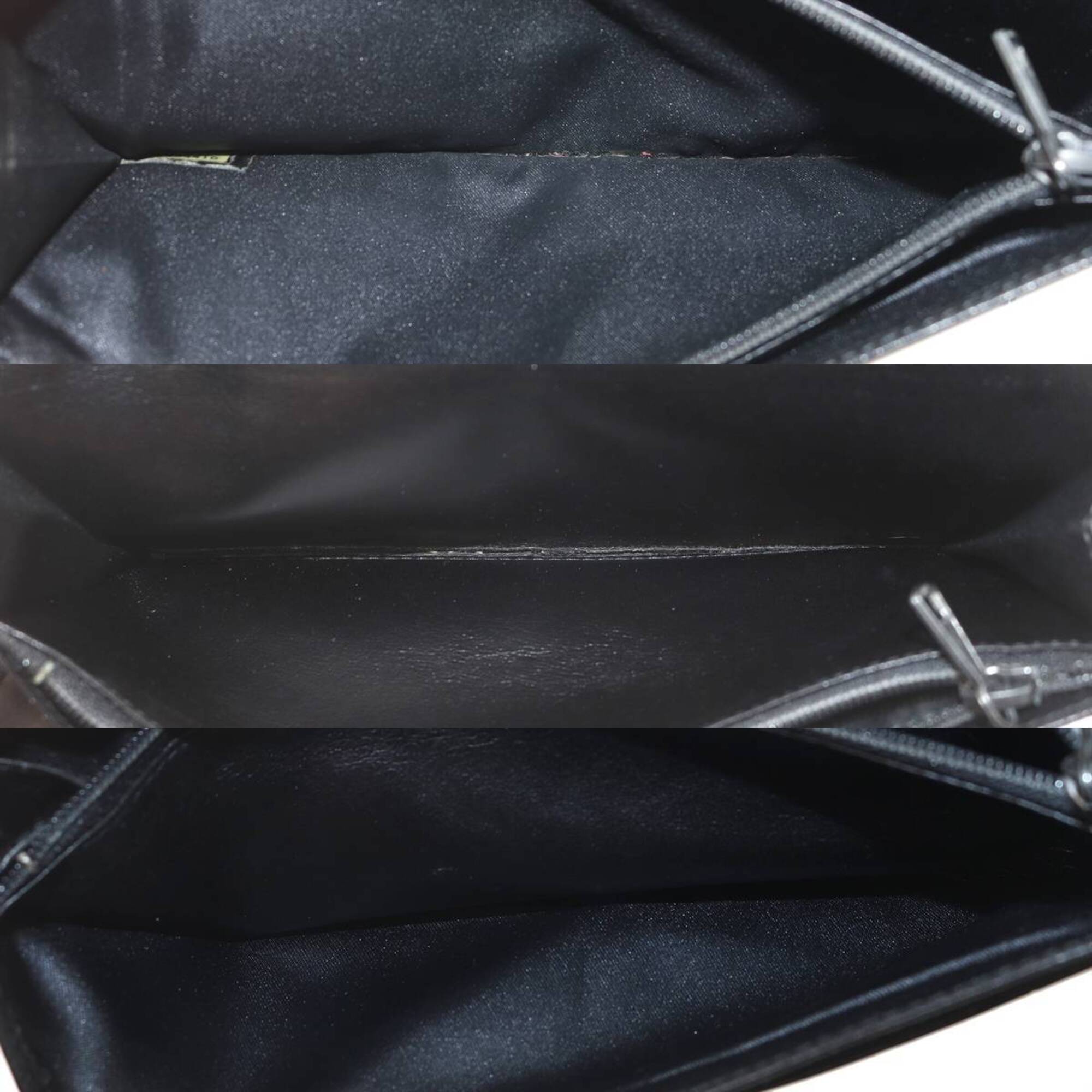 Chanel New Travel Line Black Long Wallet (Bi-Fold) (Pre-Owned)