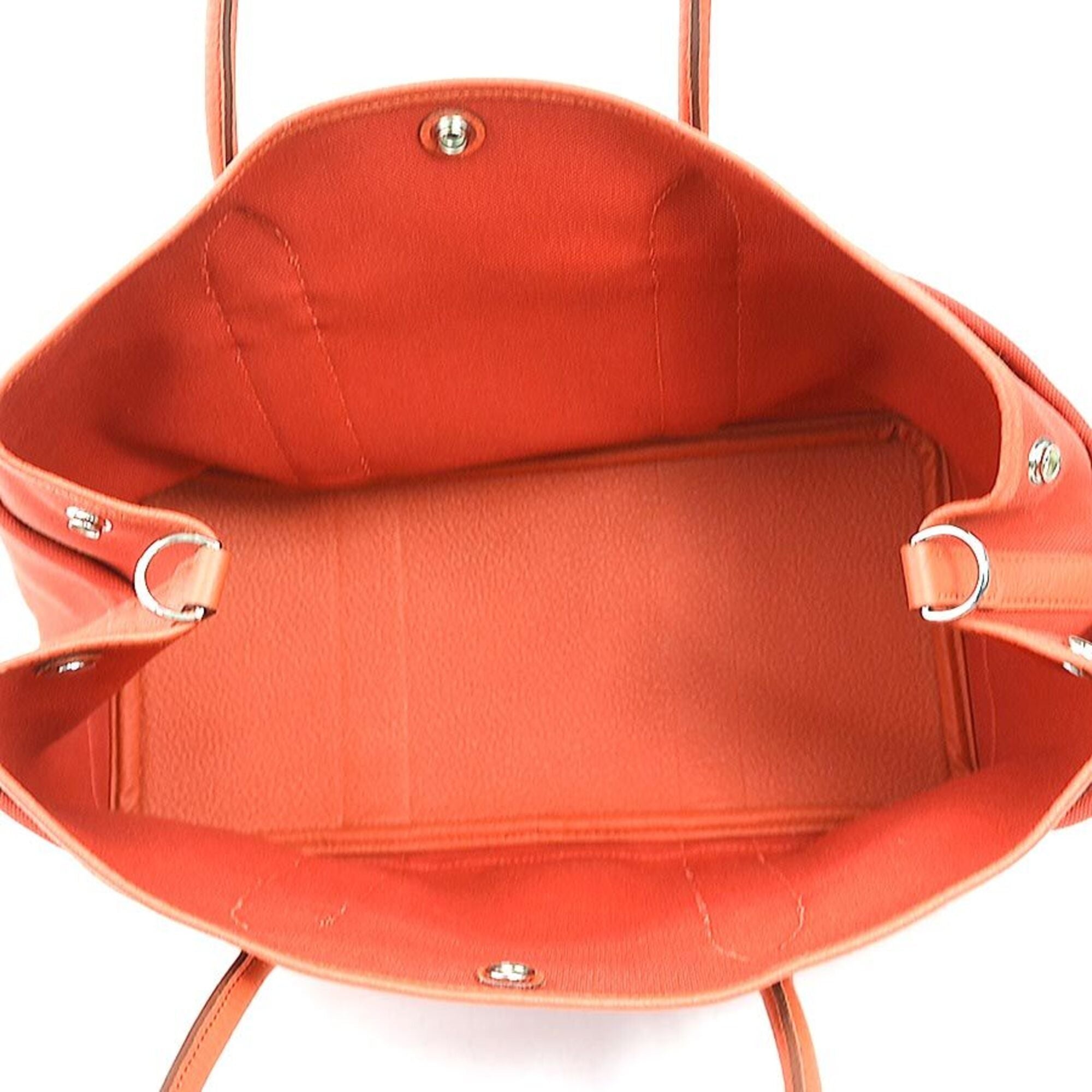 Hermes Capucine Country Leather Handbag Shoulder Bag (Pre-Owned)