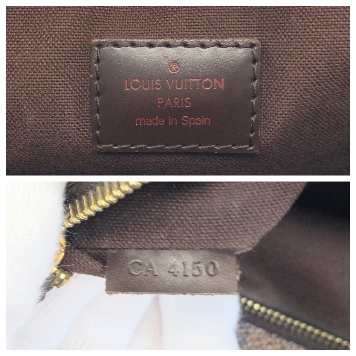 Louis Vuitton Damier Brown Pvc Messenger Bag Shoulder Bag (Pre-Owned)