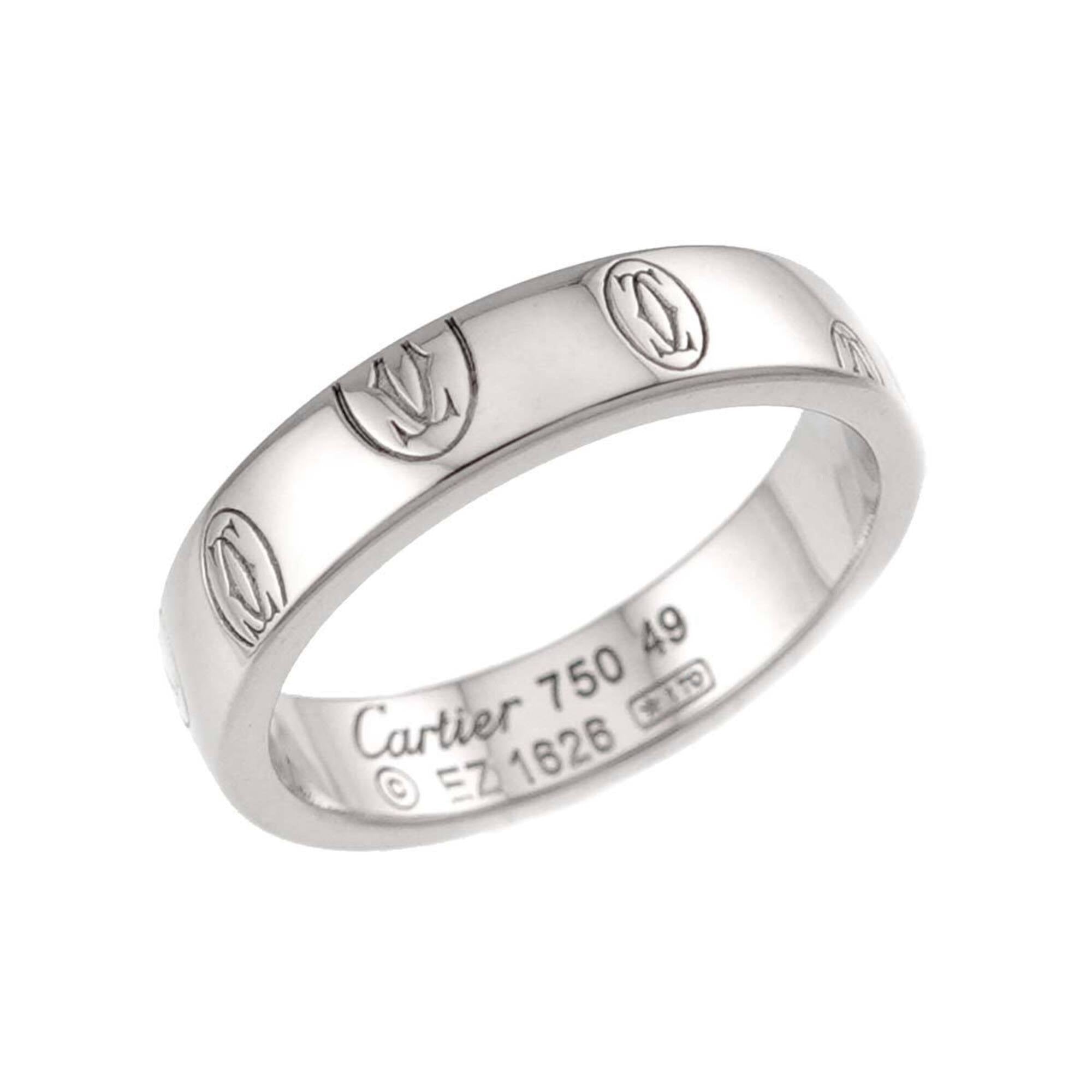 Cartier White Gold (18K) Band Ring (Pre-Owned)