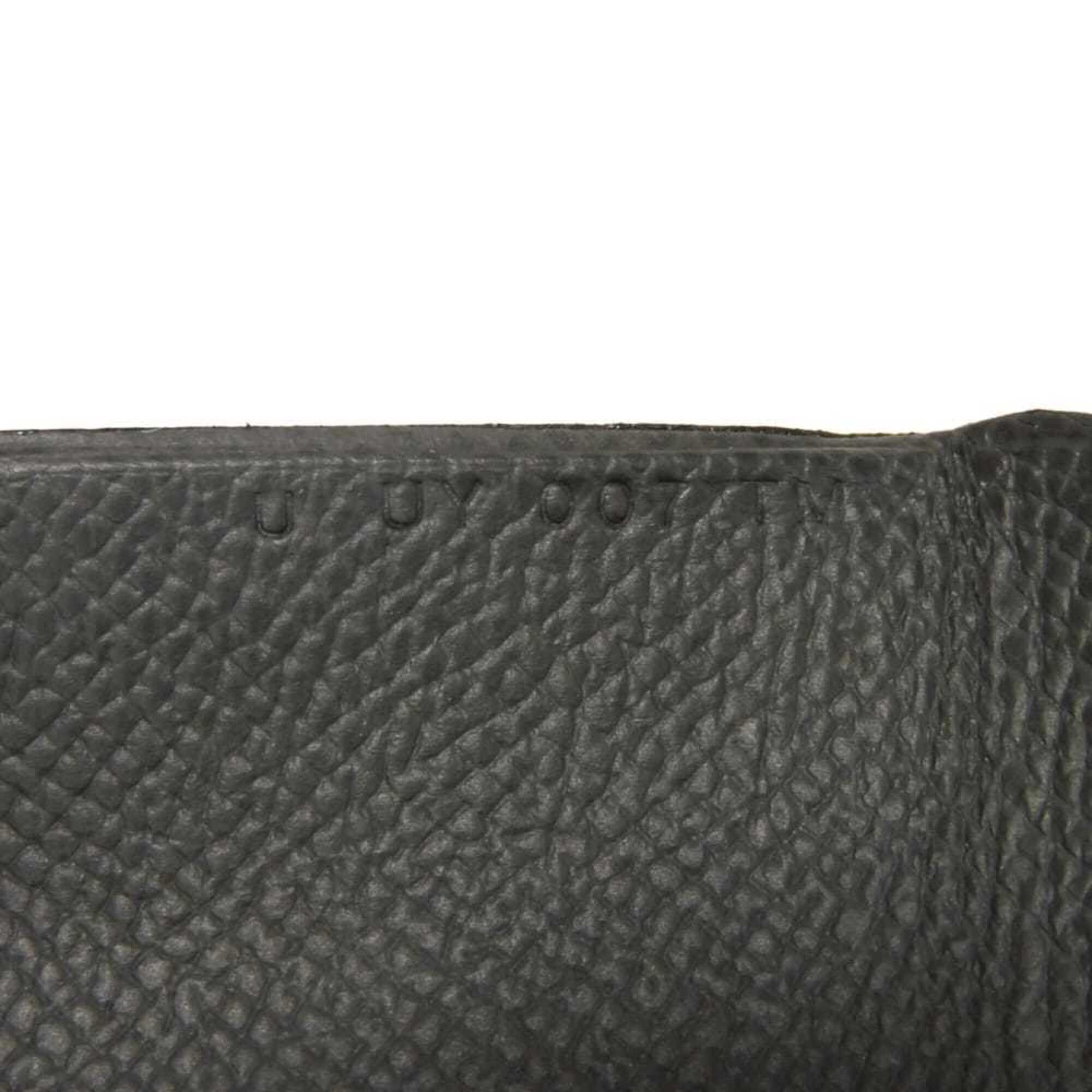 Hermes Dark Gray Graphite Epsom Leather Coin Purse/Coin Case (Pre-Owned)