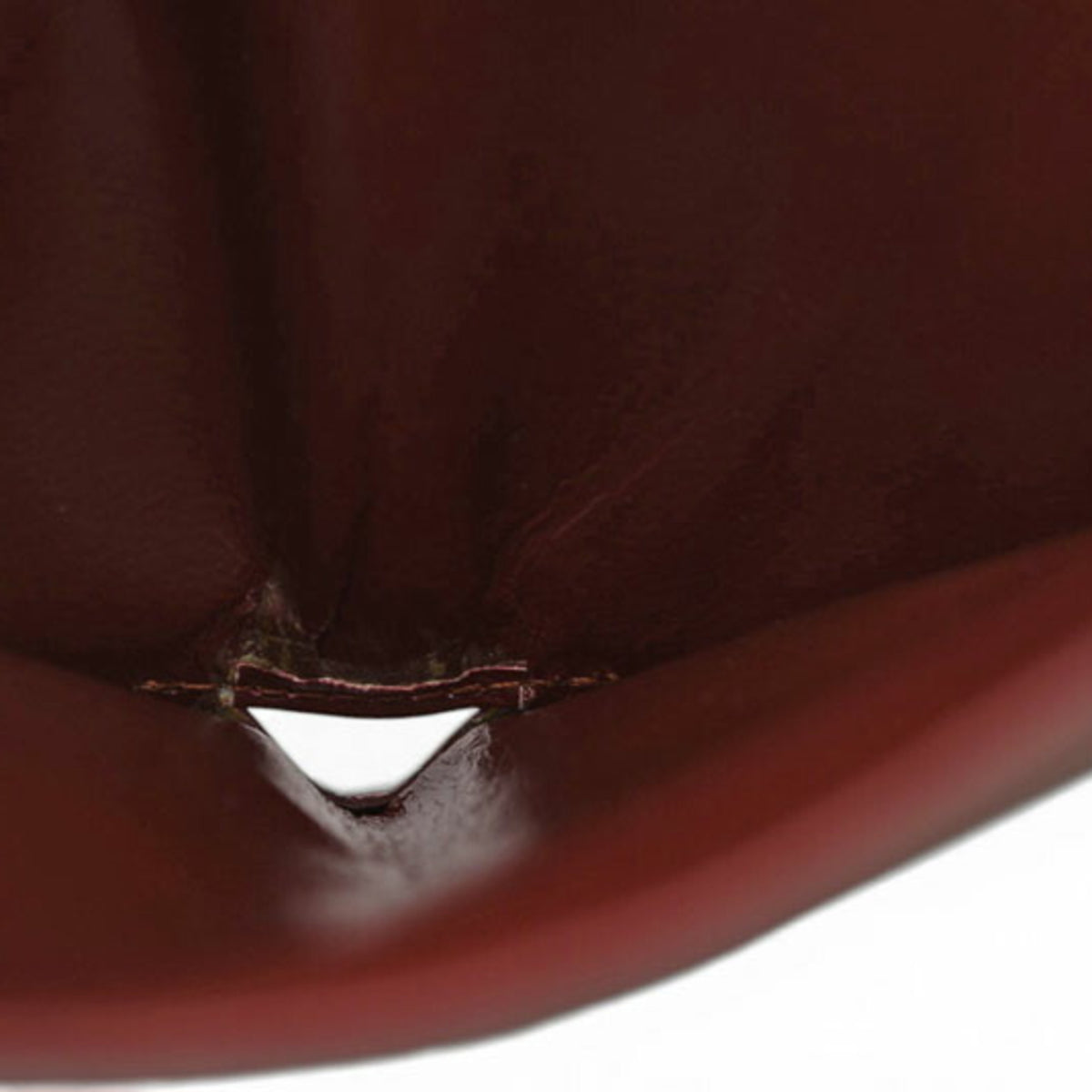 Cartier Bordeaux Leather Wallet (Bi-Fold) (Pre-Owned)