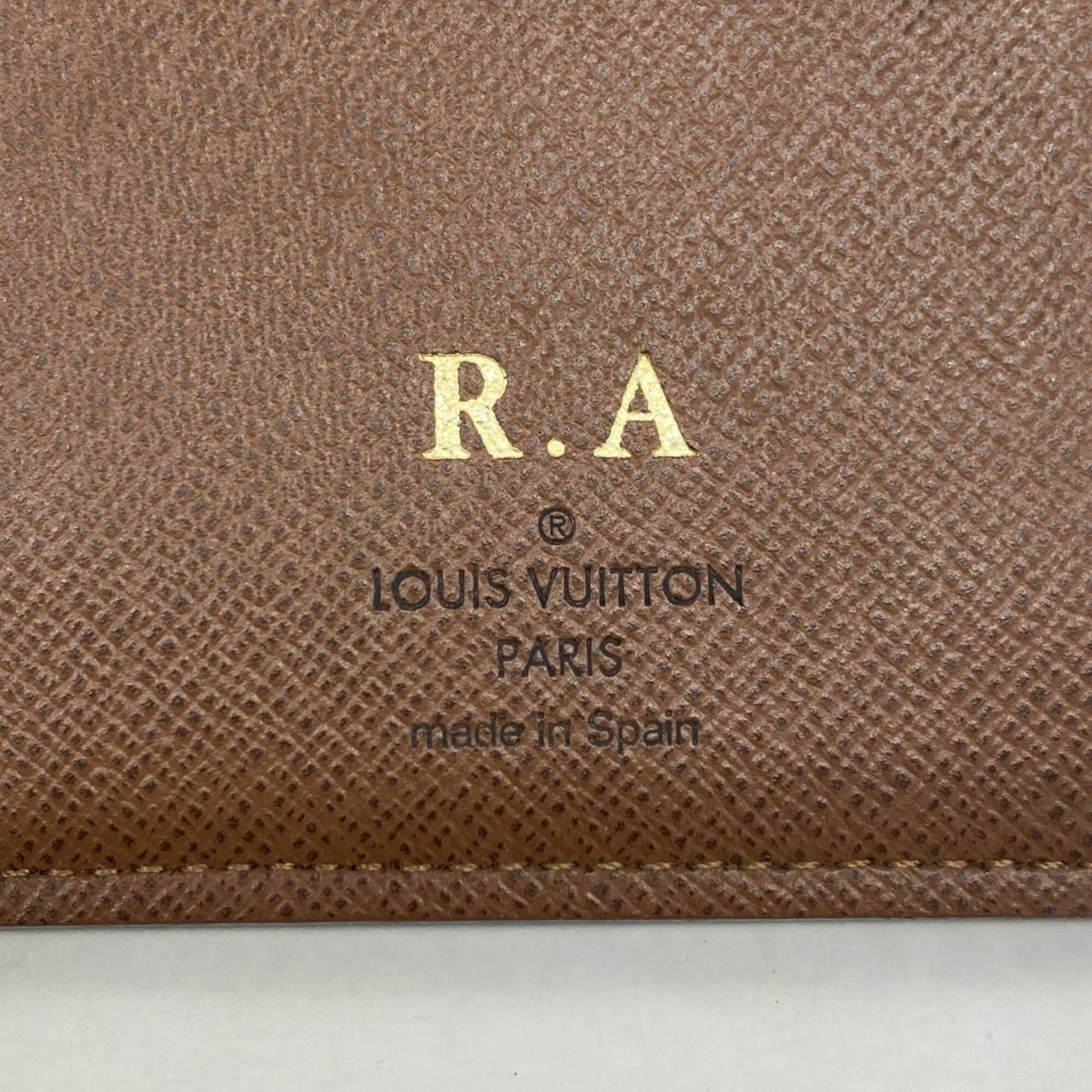 Louis Vuitton Brown Long Wallet (Bi-Fold) (Pre-Owned)