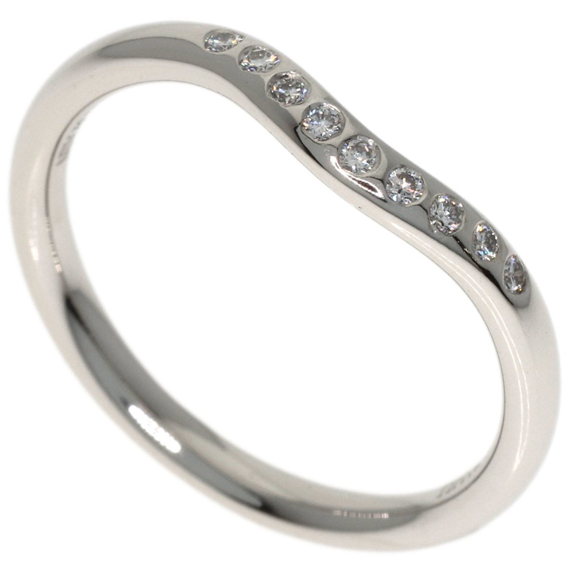 Tiffany Platinum 950 Band Ring (Pre-Owned)