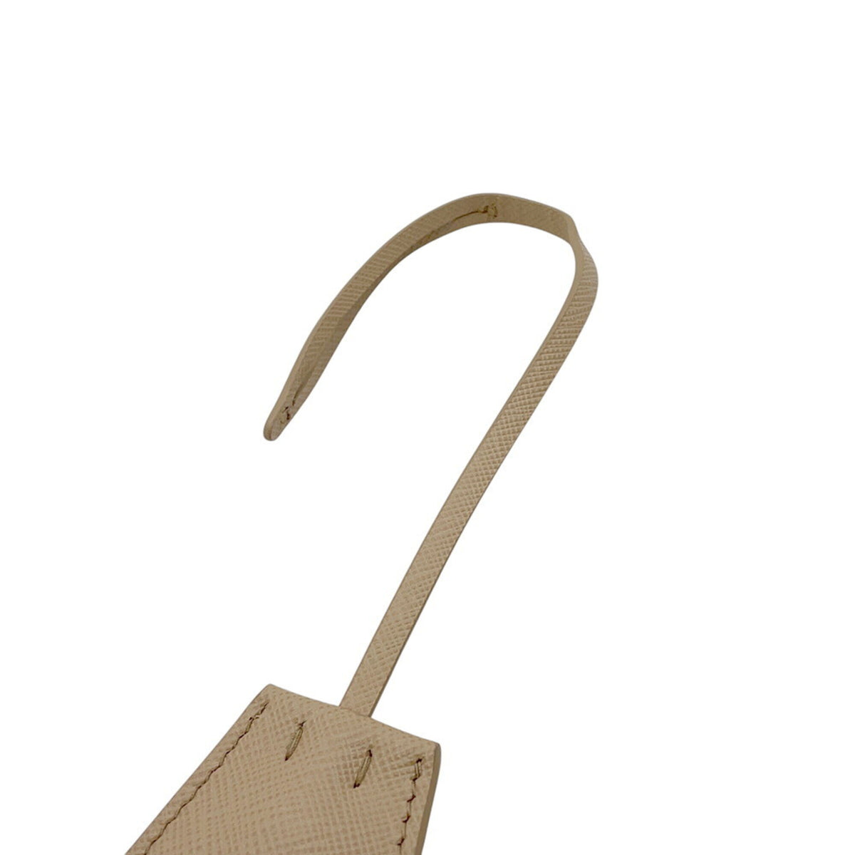 Prada Beige Nylon Leather Handbag Shoulder Bag (Pre-Owned)