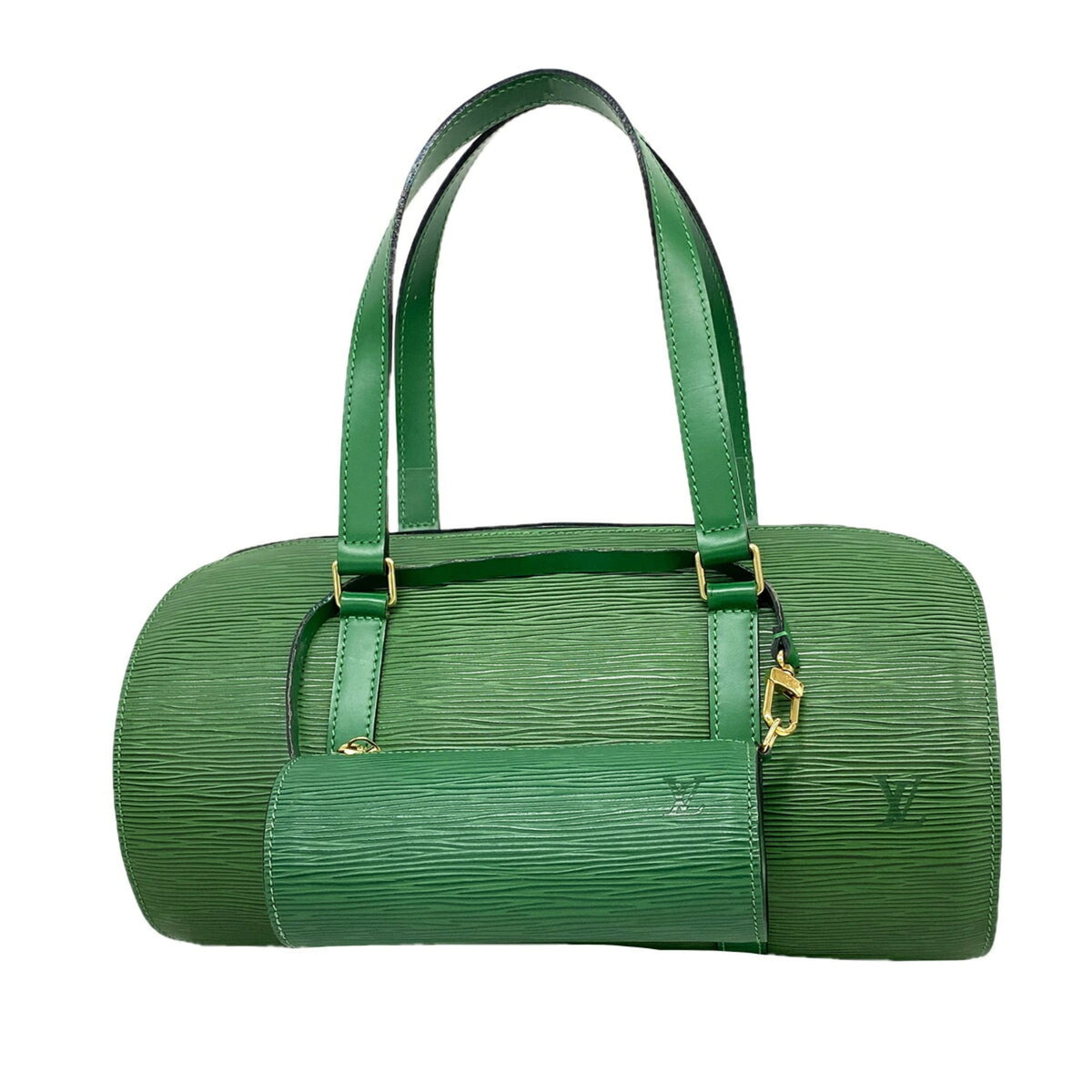 Louis Vuitton Borneo Green Handbag (Pre-Owned)