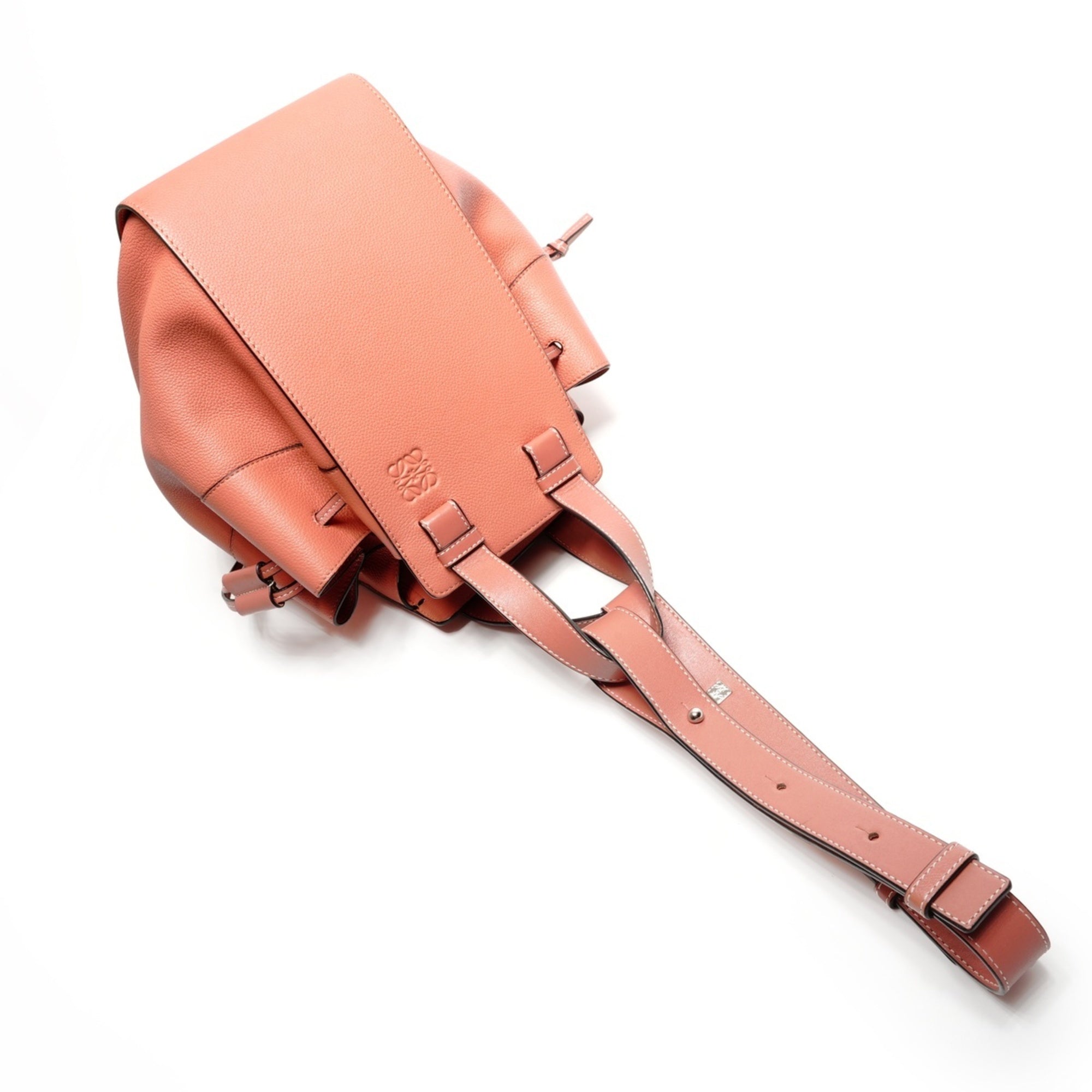 Loewe Hammock Pink Leather Shoulder Bag (Pre-Owned)