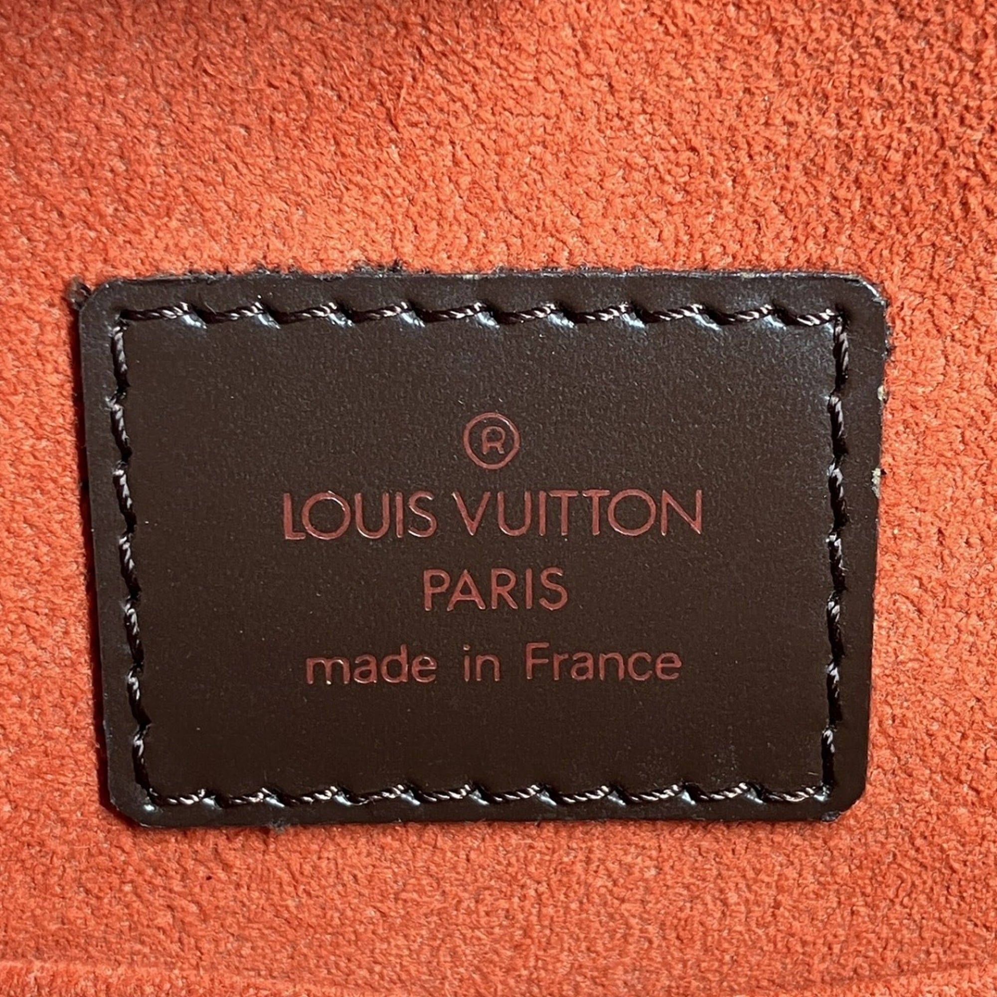 Louis Vuitton Brown Damier Canvas Galle Damier Canvas Shoulder Bag (Pre-Owned)