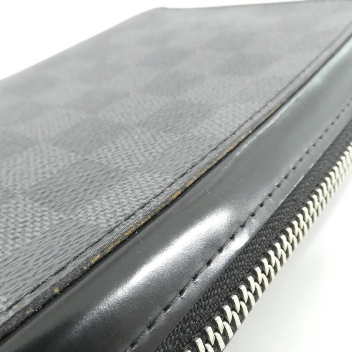 Louis Vuitton Graphite Coated Canvas Long Wallet (Bi-Fold) (Pre-Owned)