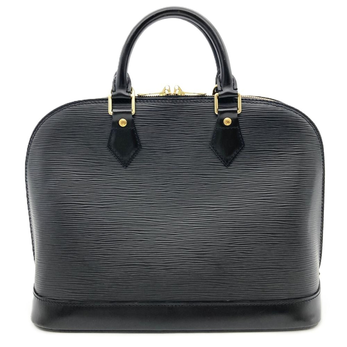 Louis Vuitton Black Noir Epi Leather Handbag (Pre-Owned)