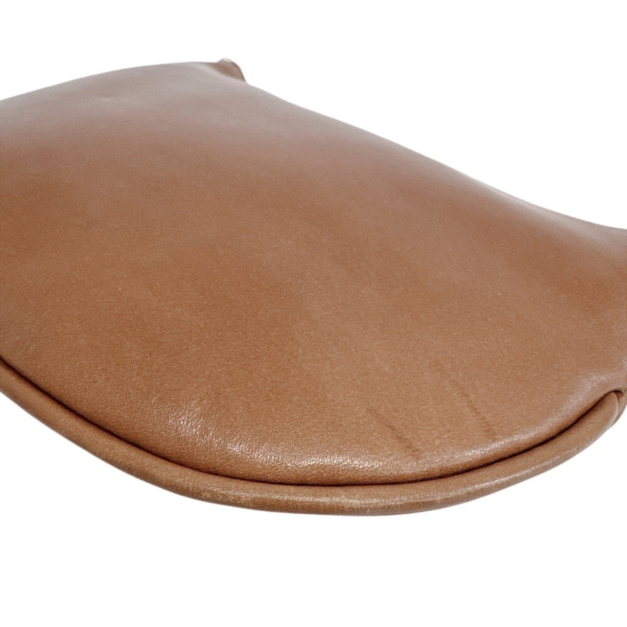 Gucci Brown Leather Pouch (Pre-Owned)