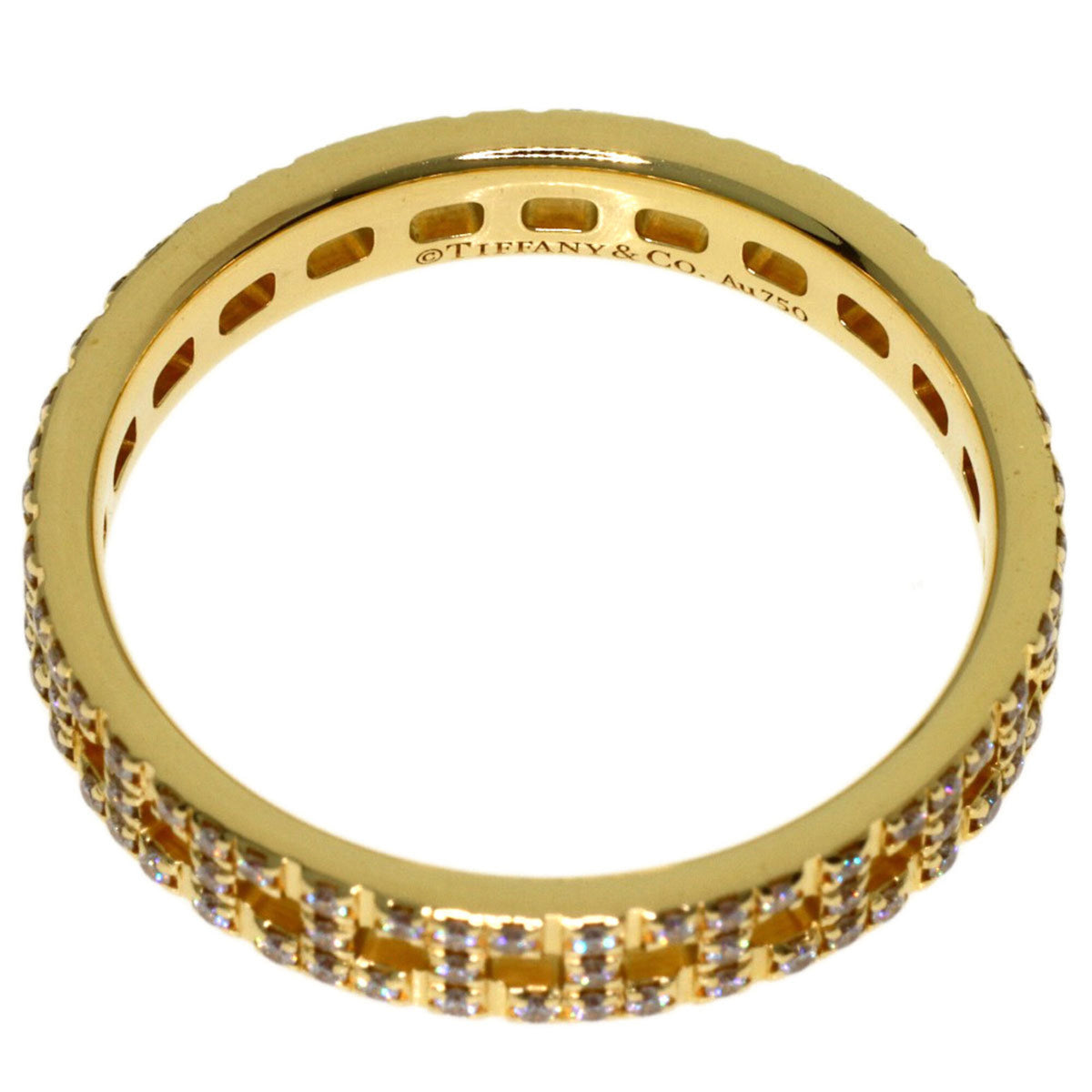 Tiffany Yellow Gold (18K) Band Ring (Pre-Owned)