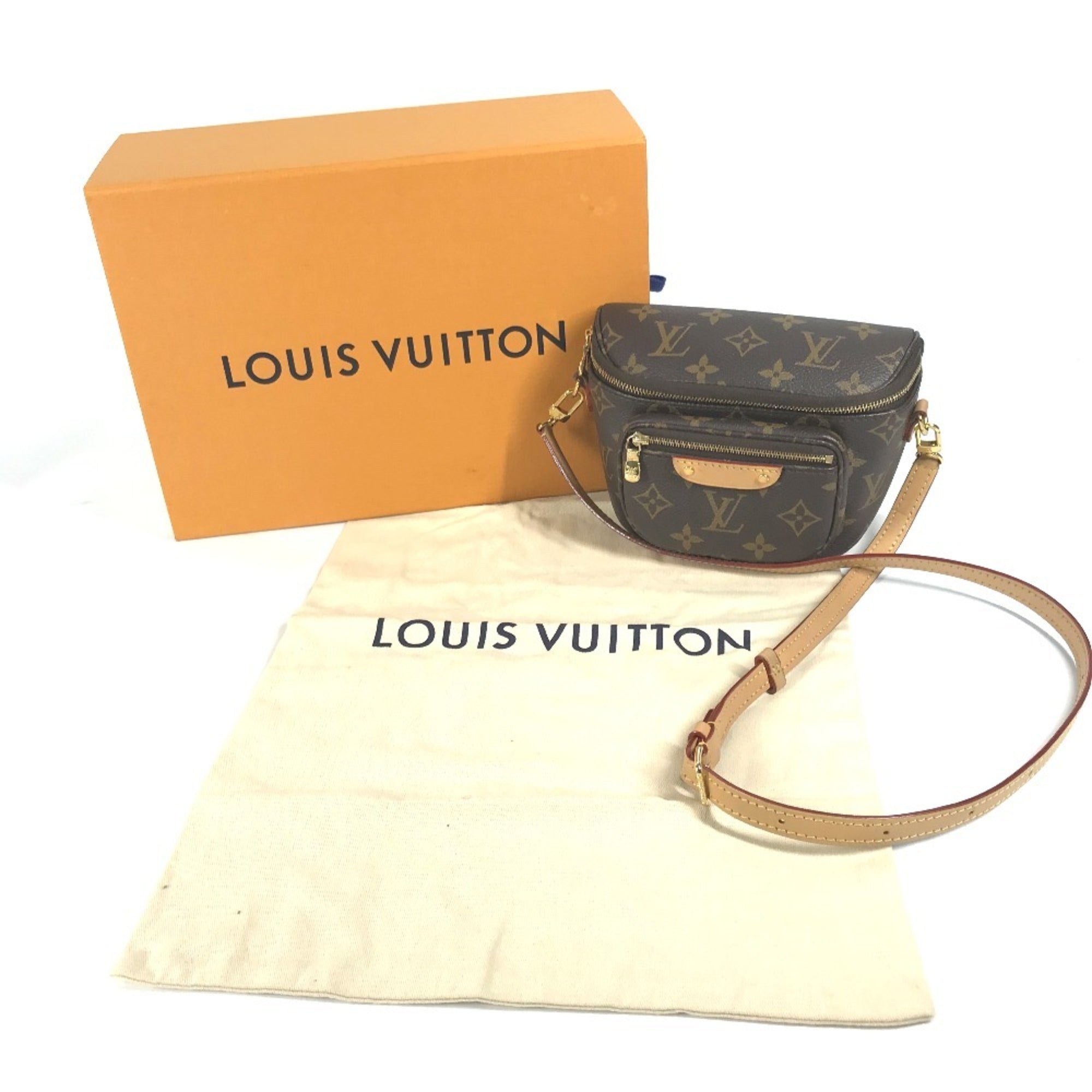 Louis Vuitton Brown Monogram Monogram Pochette Shoulder Bag Sling Bag (Pre-Owned)
