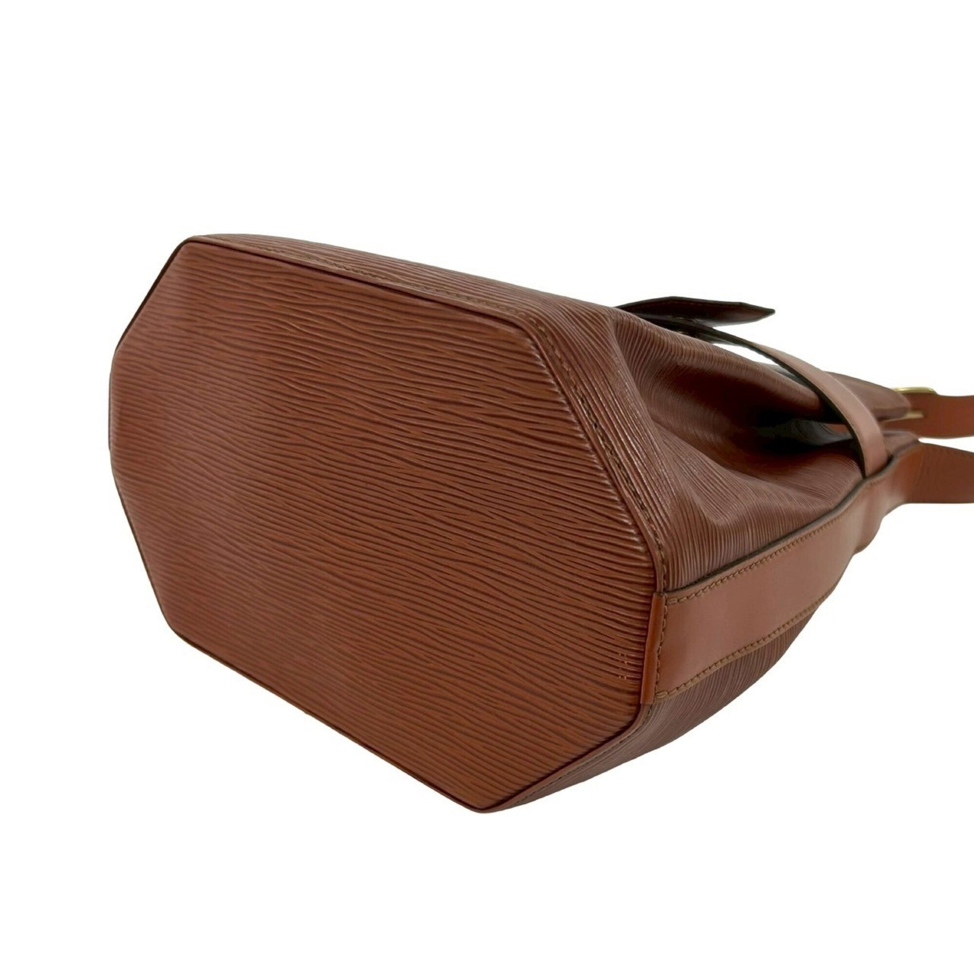 Louis Vuitton Brown Leather Shoulder Bag (Pre-Owned)