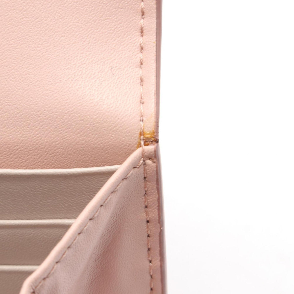 Salvatore Ferragamo Pink Leather Long Wallet (Bi-Fold) (Pre-Owned)