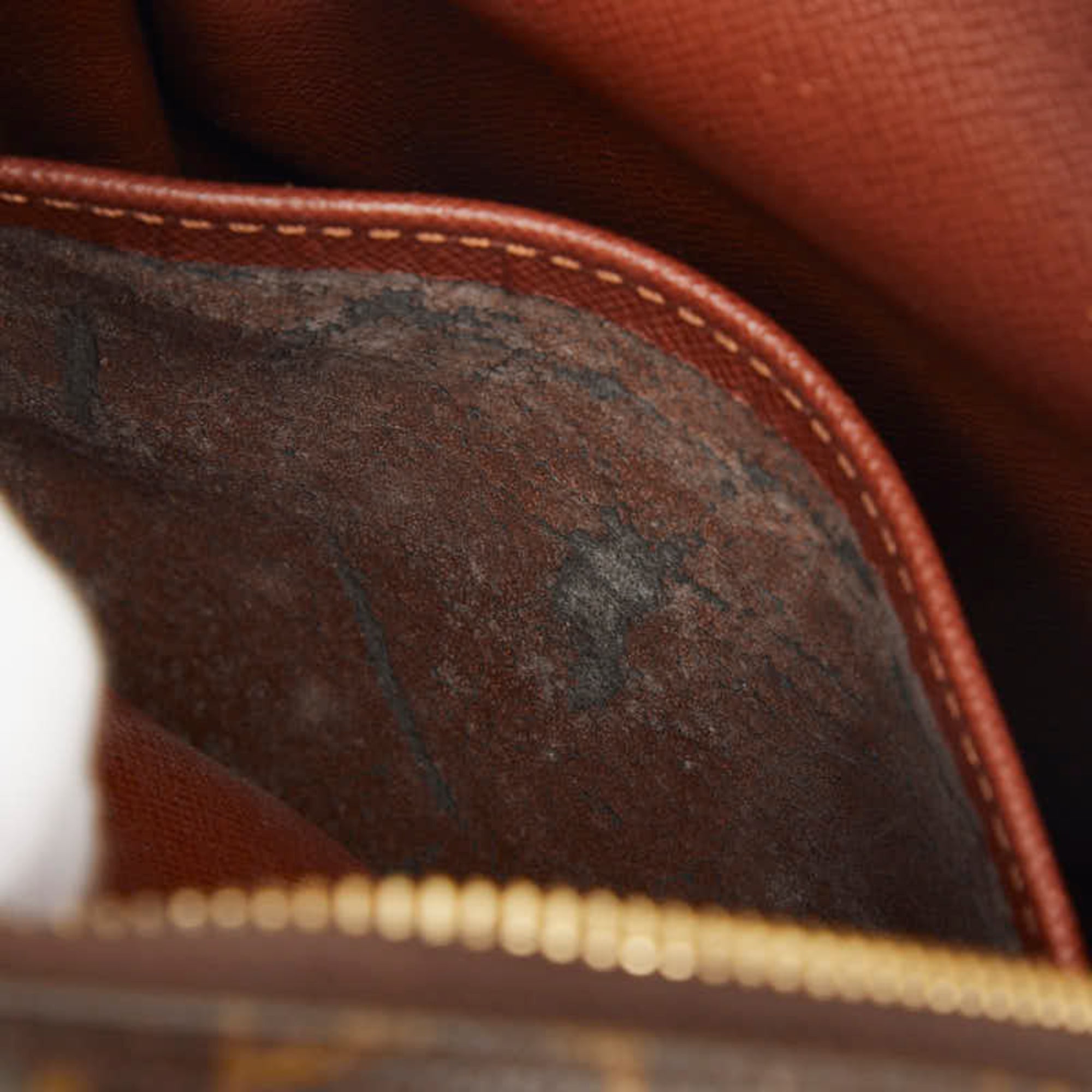Louis Vuitton Monogram Brown Pvc Leather Shoulder Bag (Pre-Owned)