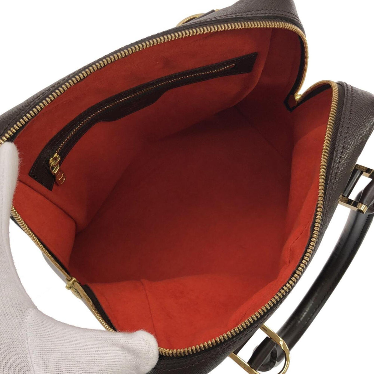 Louis Vuitton Ebene Coated Canvas Handbag (Pre-Owned)