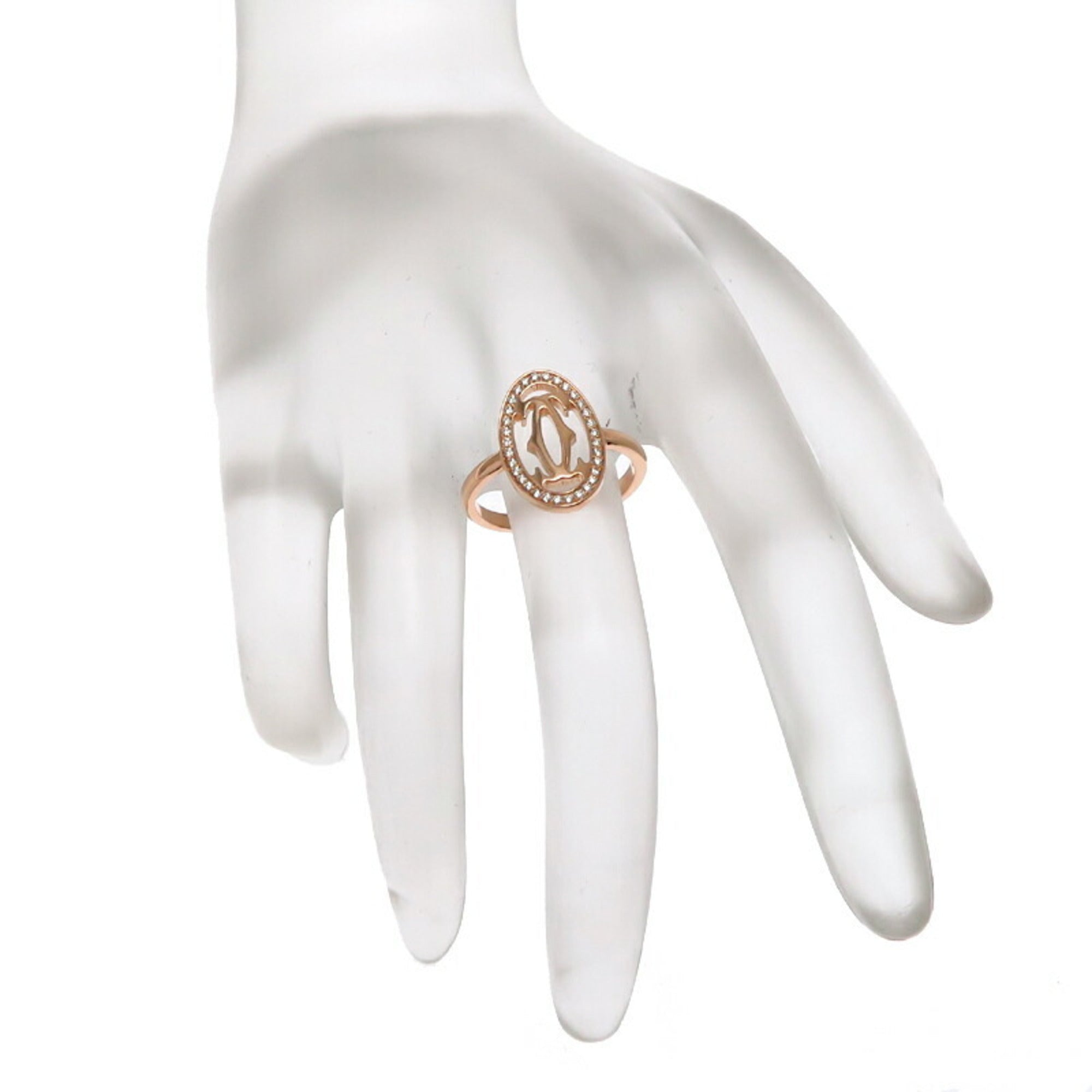 Cartier Gold Pink Gold Band Ring (Pre-Owned)