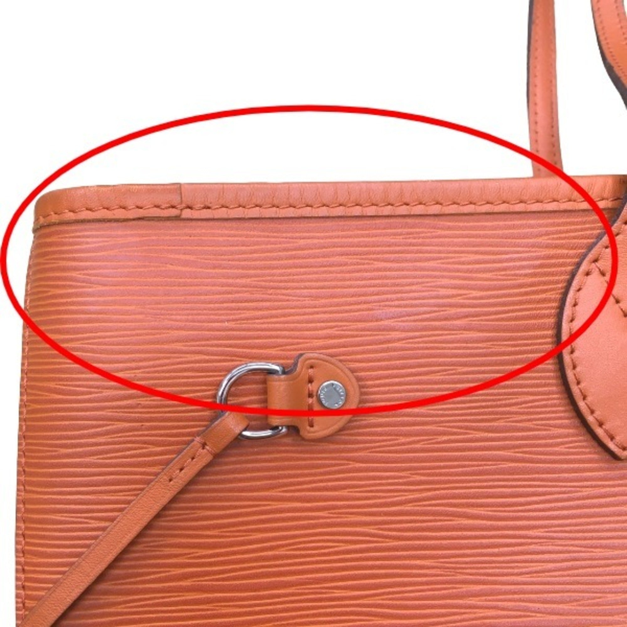 Louis Vuitton Orange Epi Leather Tote Bag (Pre-Owned)