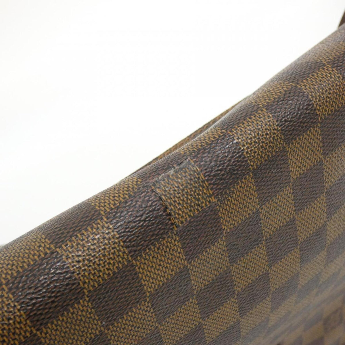 Louis Vuitton Ebene Coated Canvas Shoulder Bag (Pre-Owned)