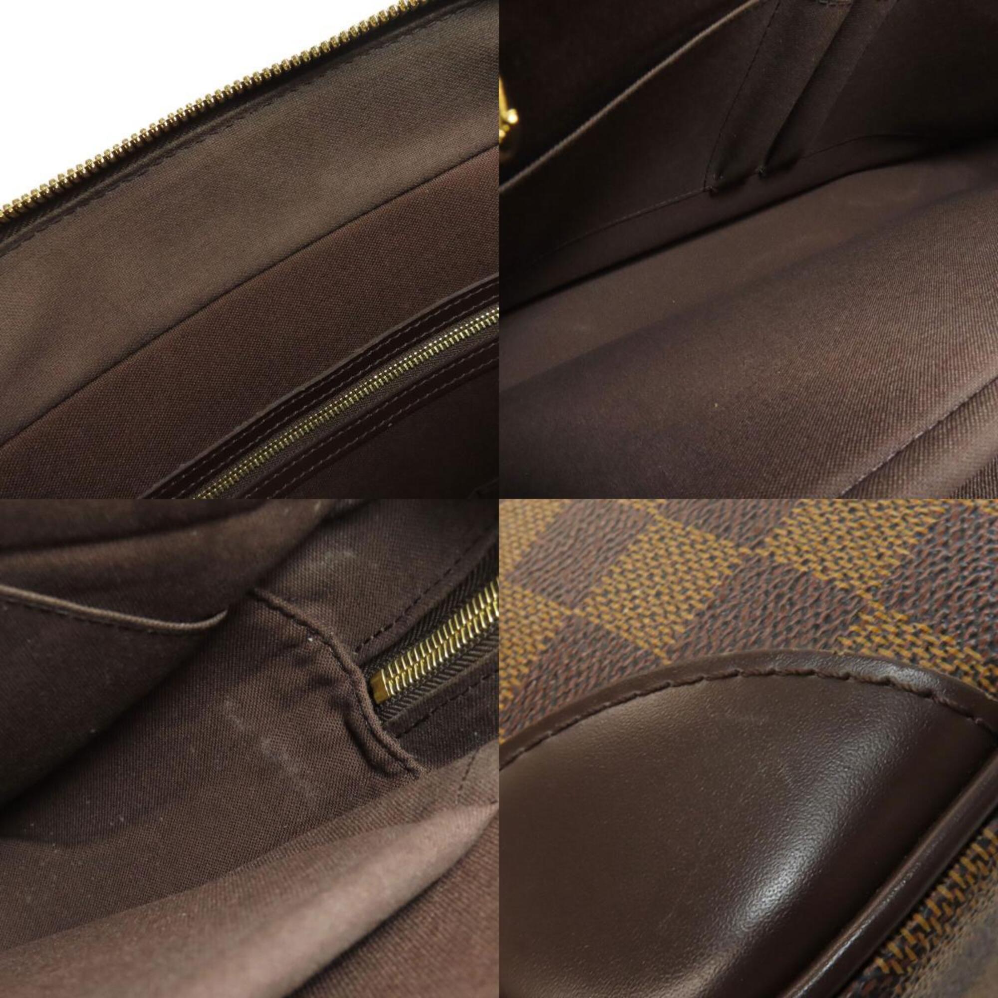 Louis Vuitton Brown Ebene Damier Canvas Handbag (Pre-Owned)