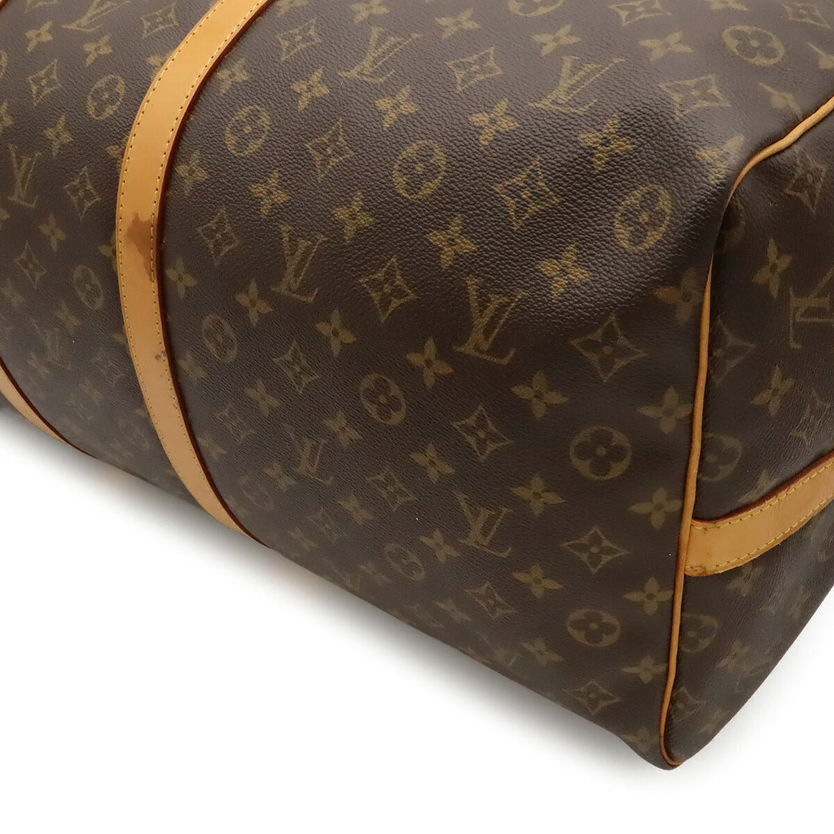 Louis Vuitton Brown Monogram Monogram Boston Bag Handbag (Pre-Owned)