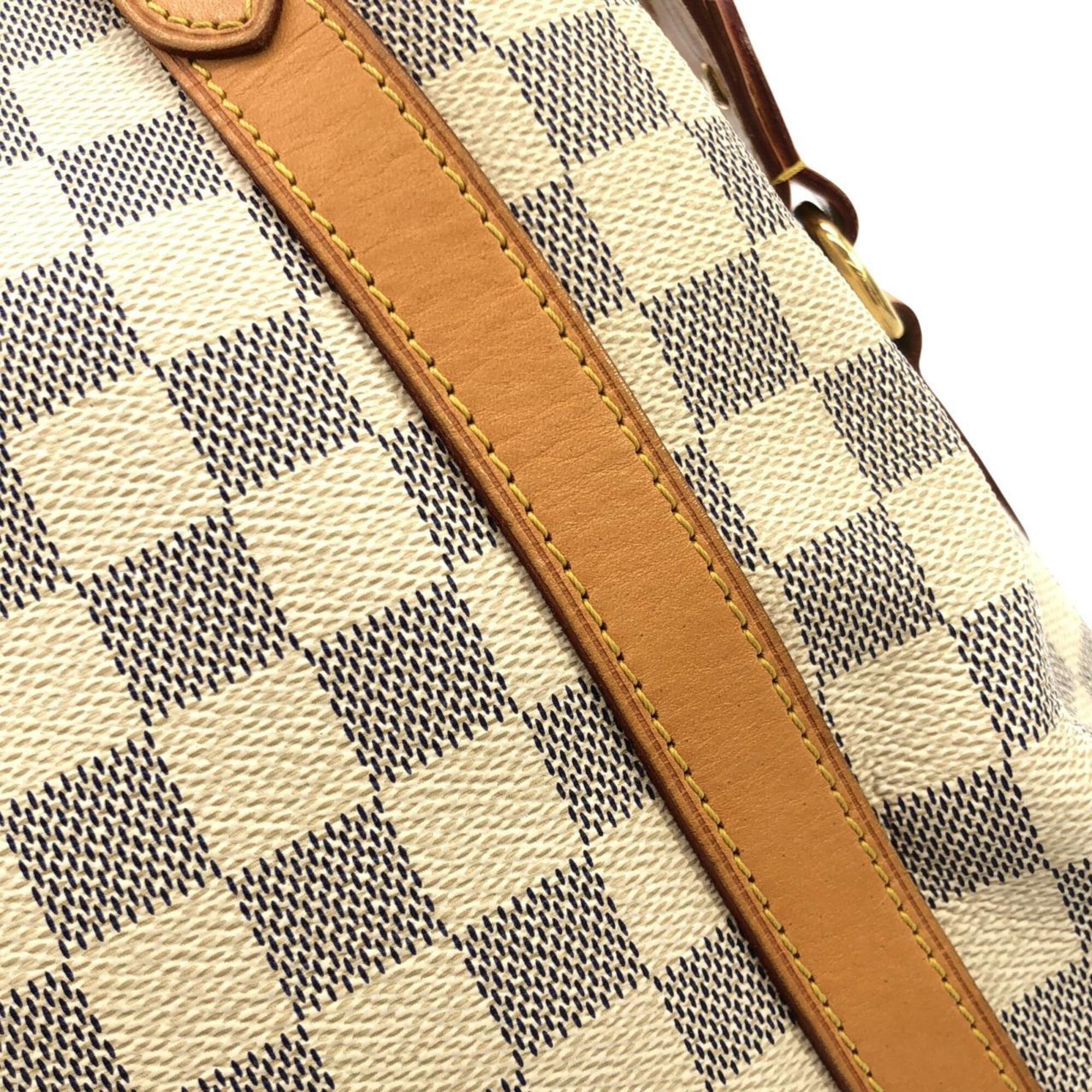 Louis Vuitton Azur Coated Canvas Shoulder Bag (Pre-Owned)