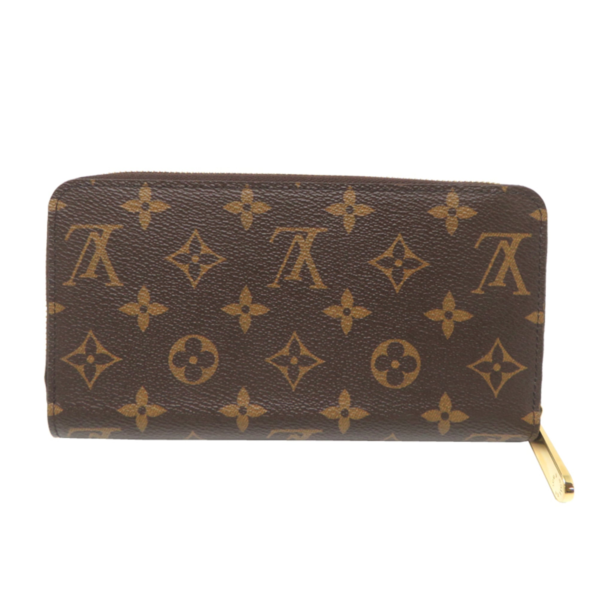 Louis Vuitton Brown Monogram Long Wallet (Bi-Fold) (Pre-Owned)