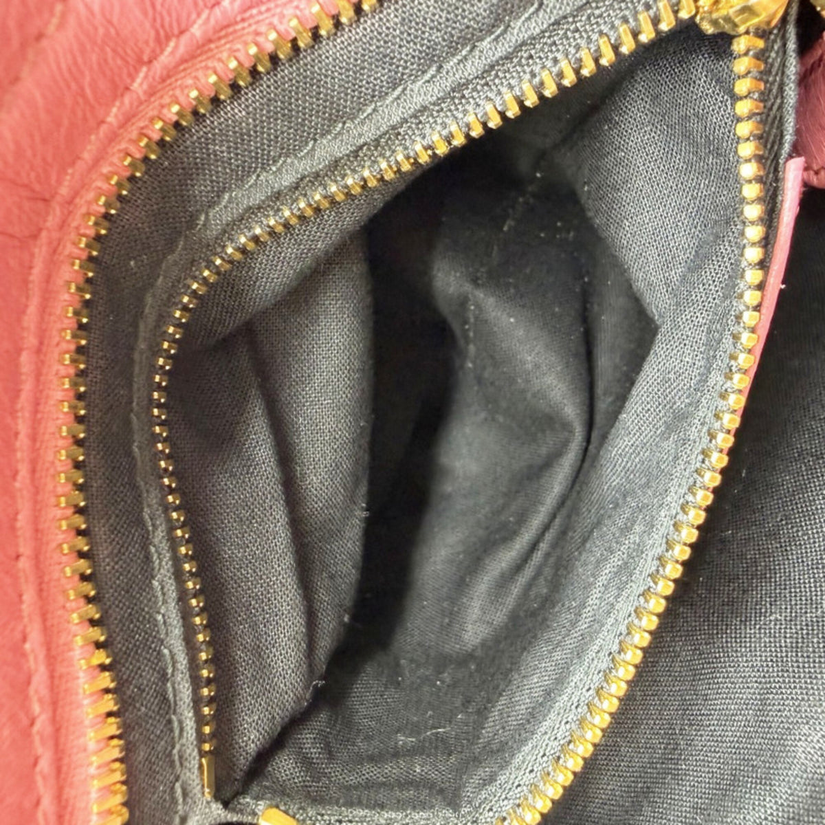 Balenciaga Pink Leather Handbag Shoulder Bag (Pre-Owned)