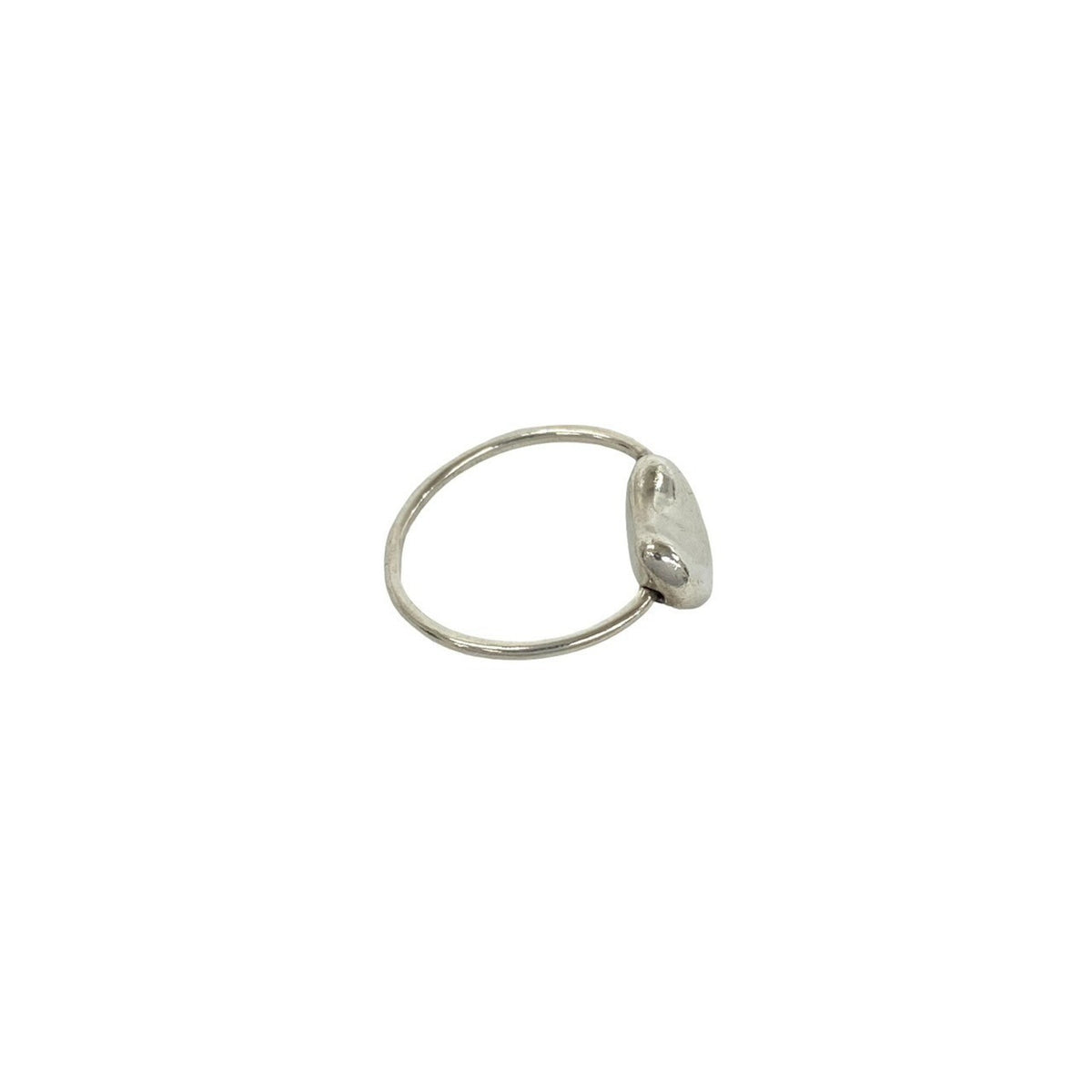Tiffany Silver Silver 925 Band Ring (Pre-Owned)